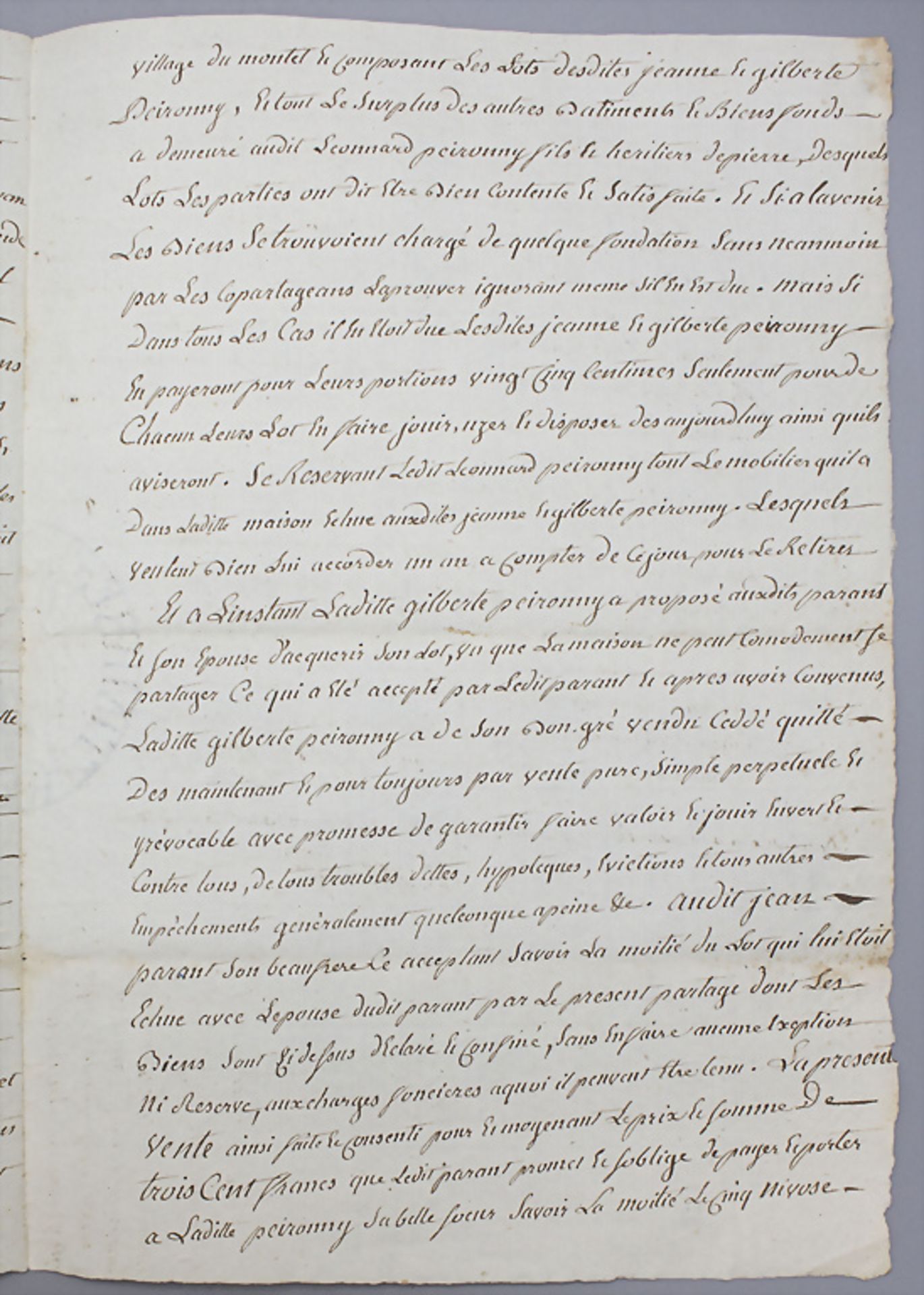 Historischer französischer Brief / A historical french letter, 1804 - Image 4 of 4
