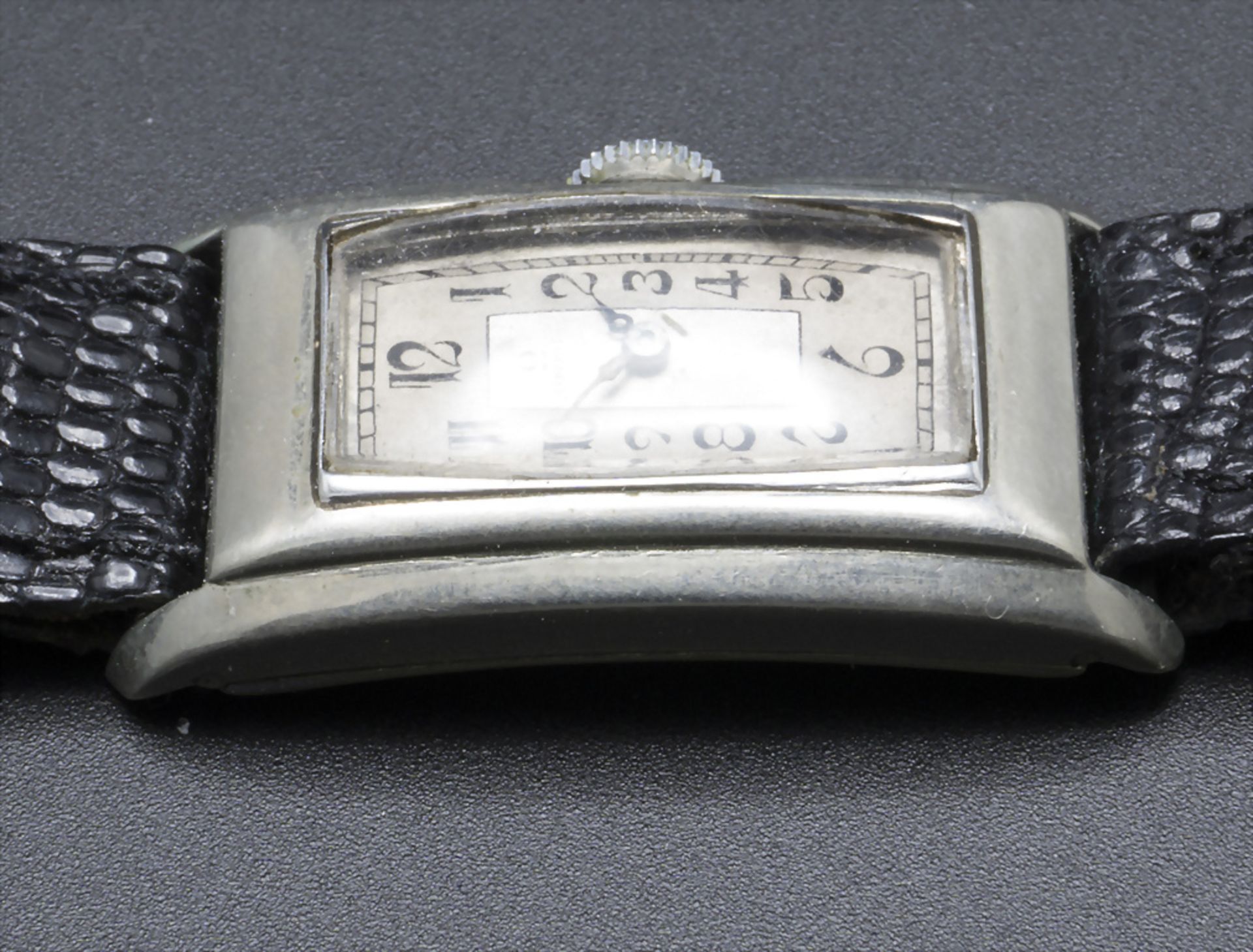 Art Déco Herrenarmbanduhr / An Art Deco men's wristwatch, Omega, Schweiz, um 1930 - Bild 6 aus 6
