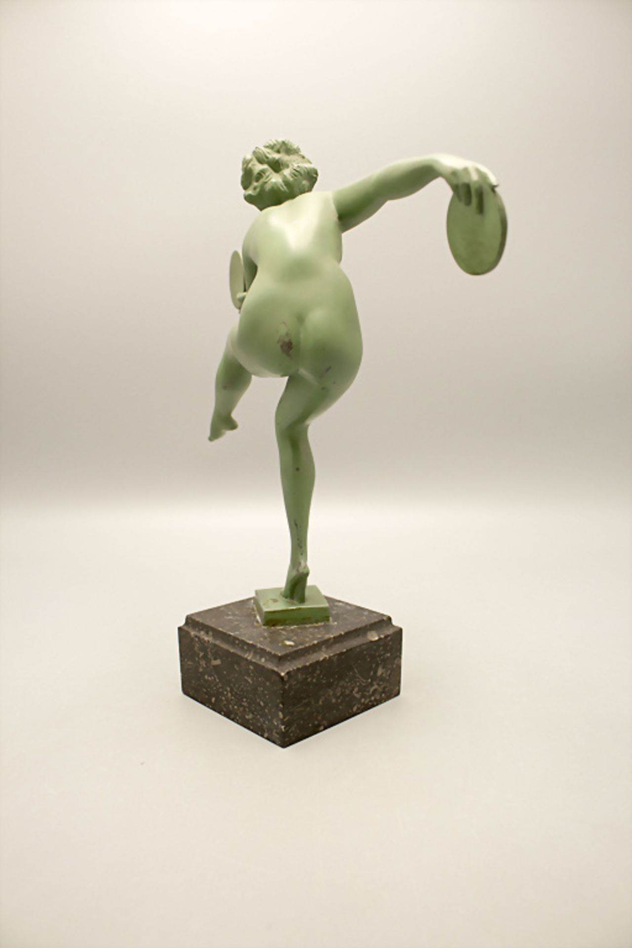 Marcel André Bouraine (1886-1948), Art Déco Plastik 'Heidnischer Tanz' / An Art Deco sculpture ... - Image 4 of 6