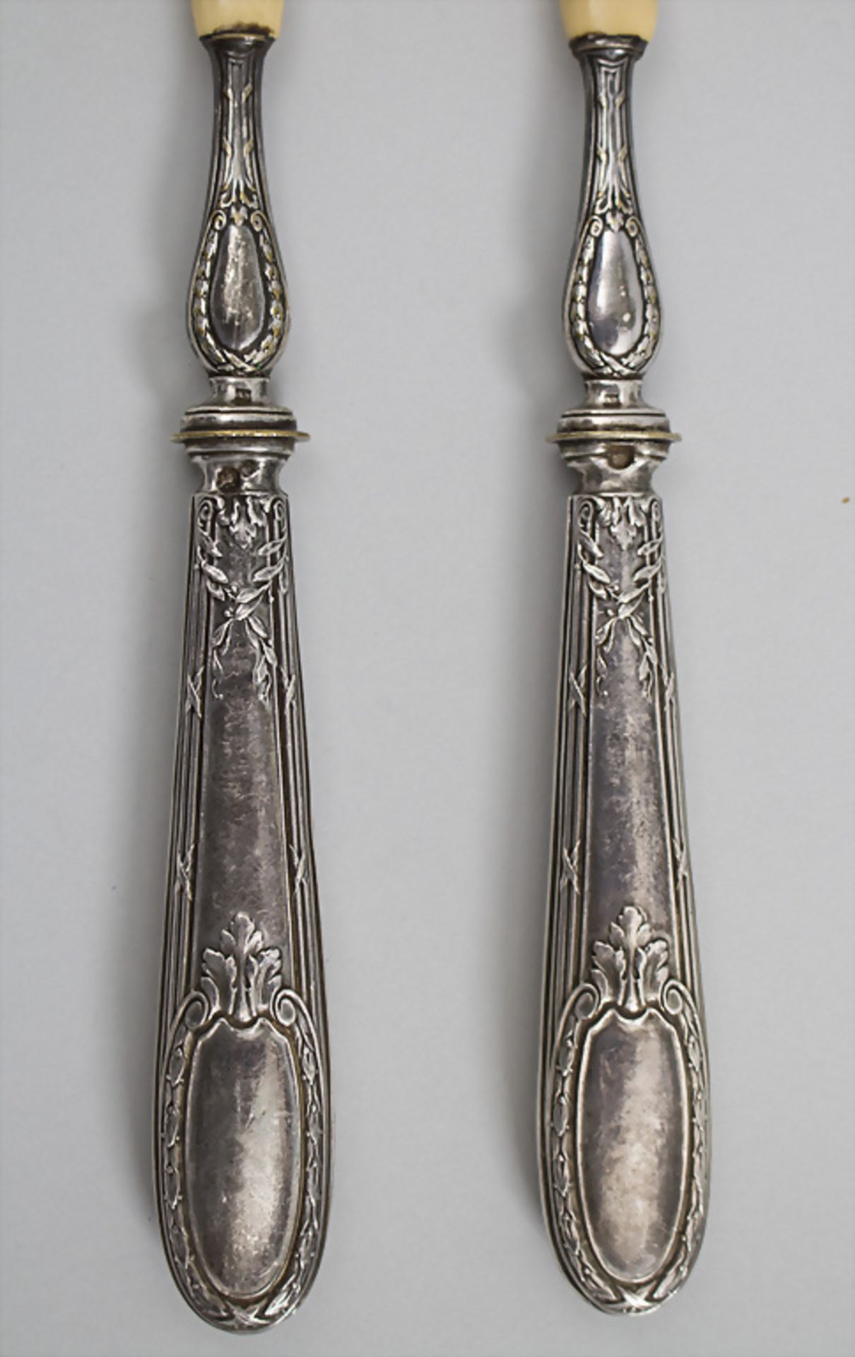 Salatbesteck / Silver salad servers, Paris, Ende 19. Jh. - Image 4 of 6