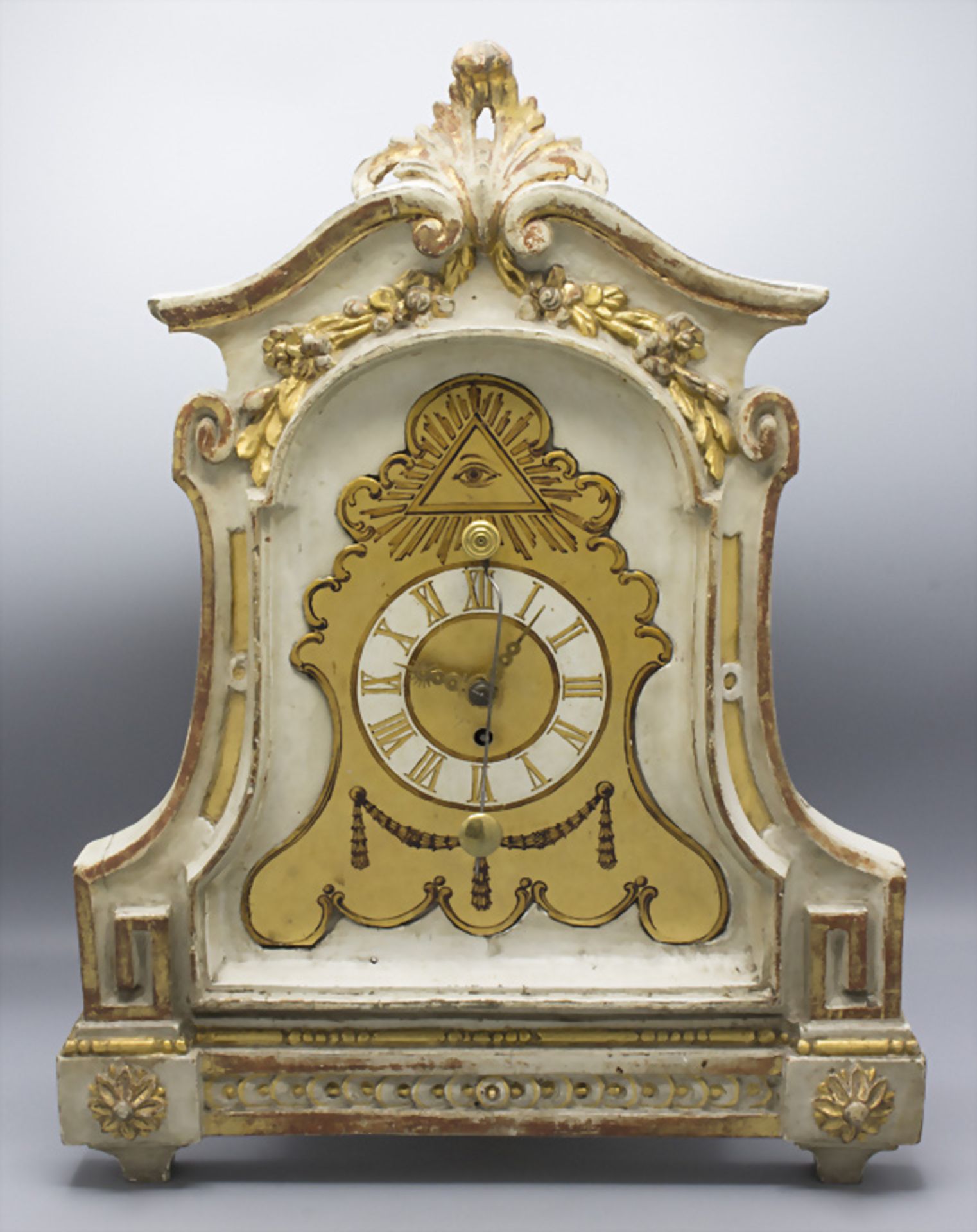 Klassizismus Tischuhr / A Classicism table clock, Georg Sticha, um 1780