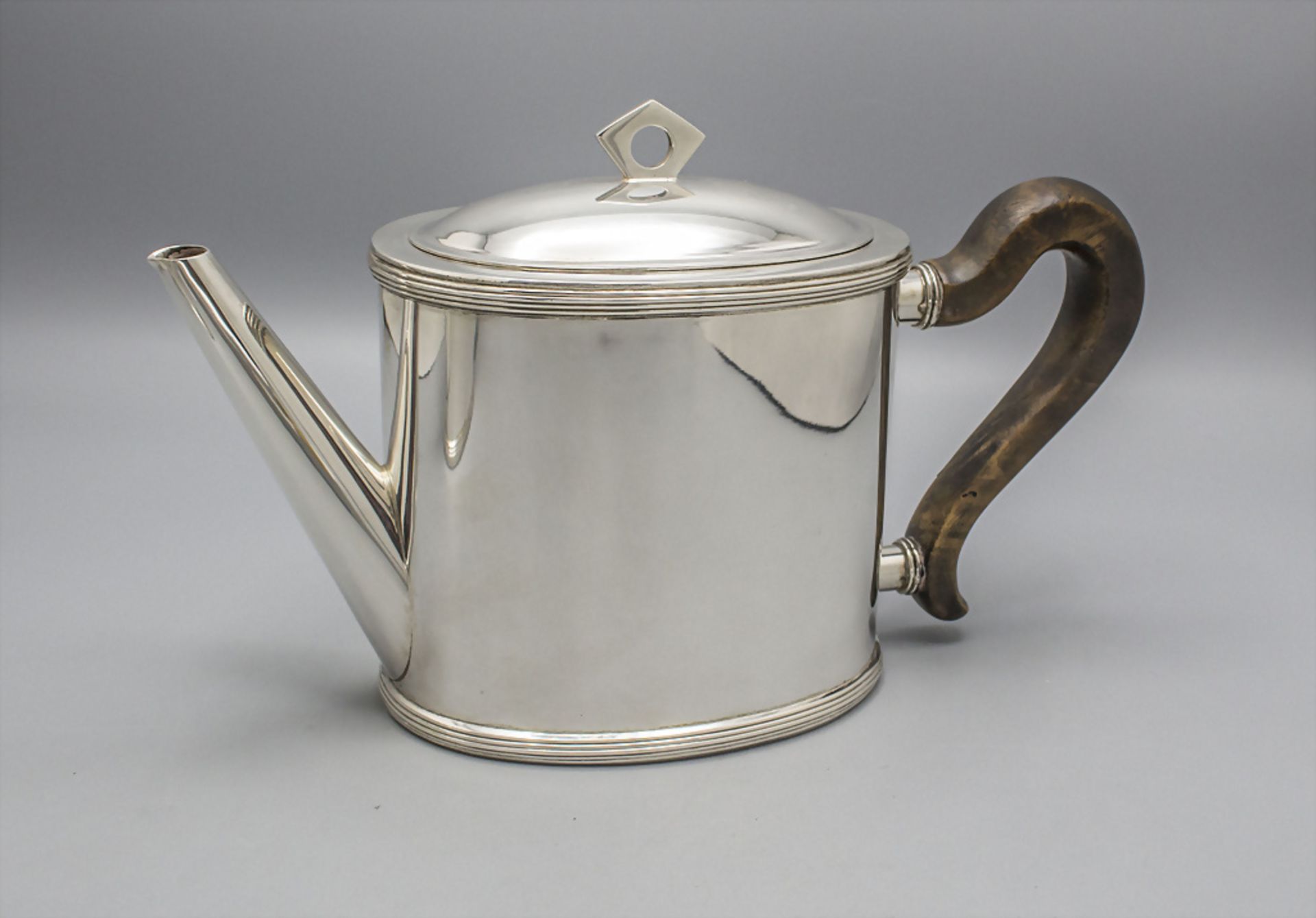 Art Déco Kaffee- und Teekern / An Art Deco silver coffee and tea set, Milano/Mailand, um 1950 - Bild 2 aus 11