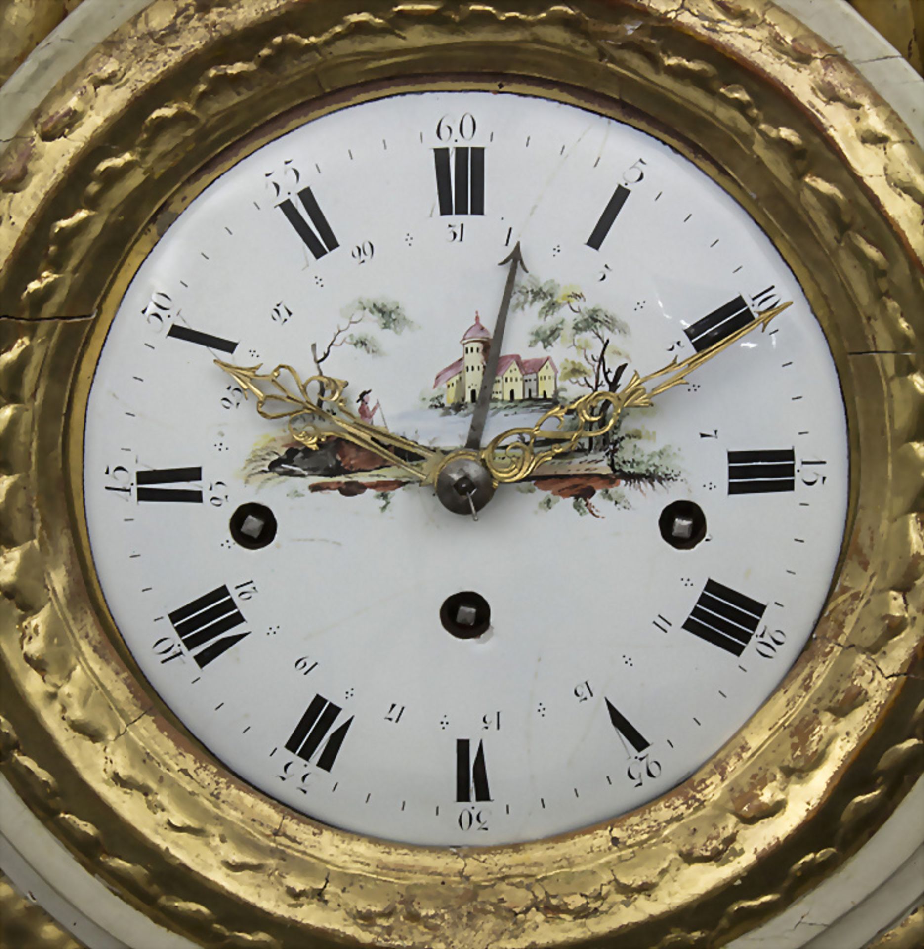 Louis-Seize-Kaminuhr / Louis-Seize mantle Clock, Jocob Scholz, Neumarkt, um 1775 - Image 2 of 4