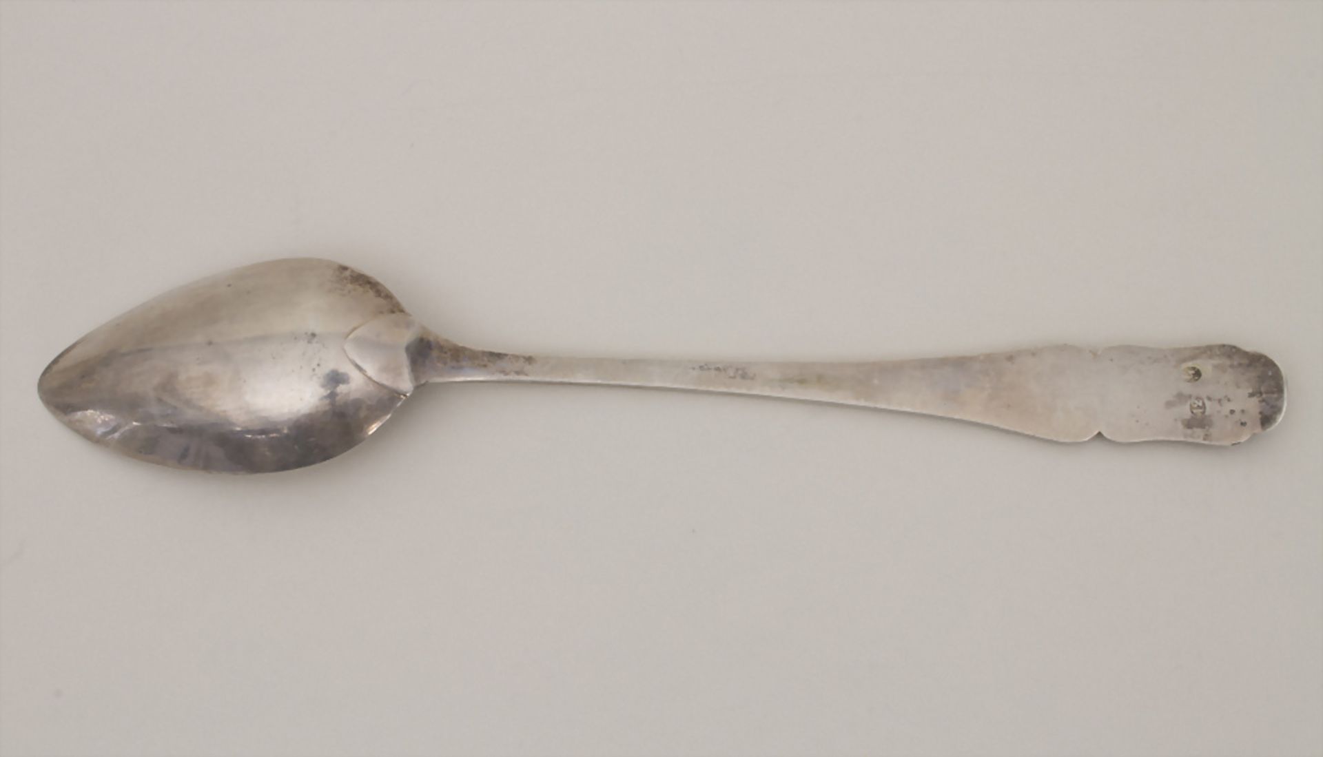 6 Teelöffel / 6 silver tea spoons, um 1800 - Bild 4 aus 6