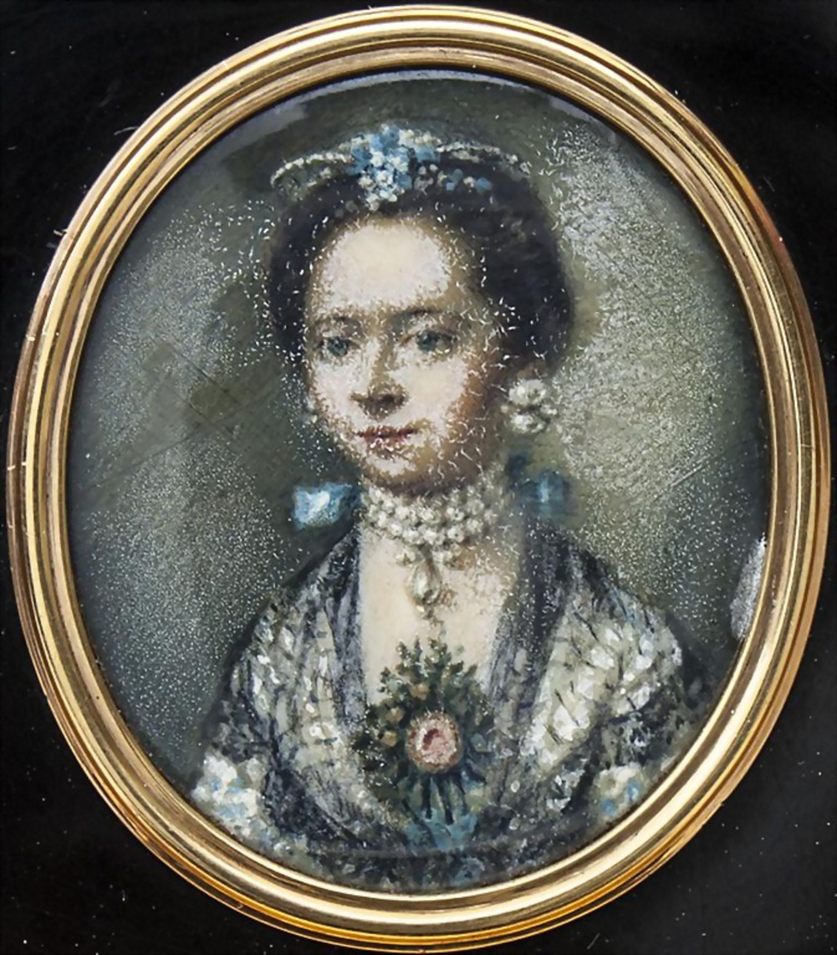 Tabatière mit Miniatur / Snuffbox with Miniature, Paris, ca. 1750 - Bild 2 aus 2