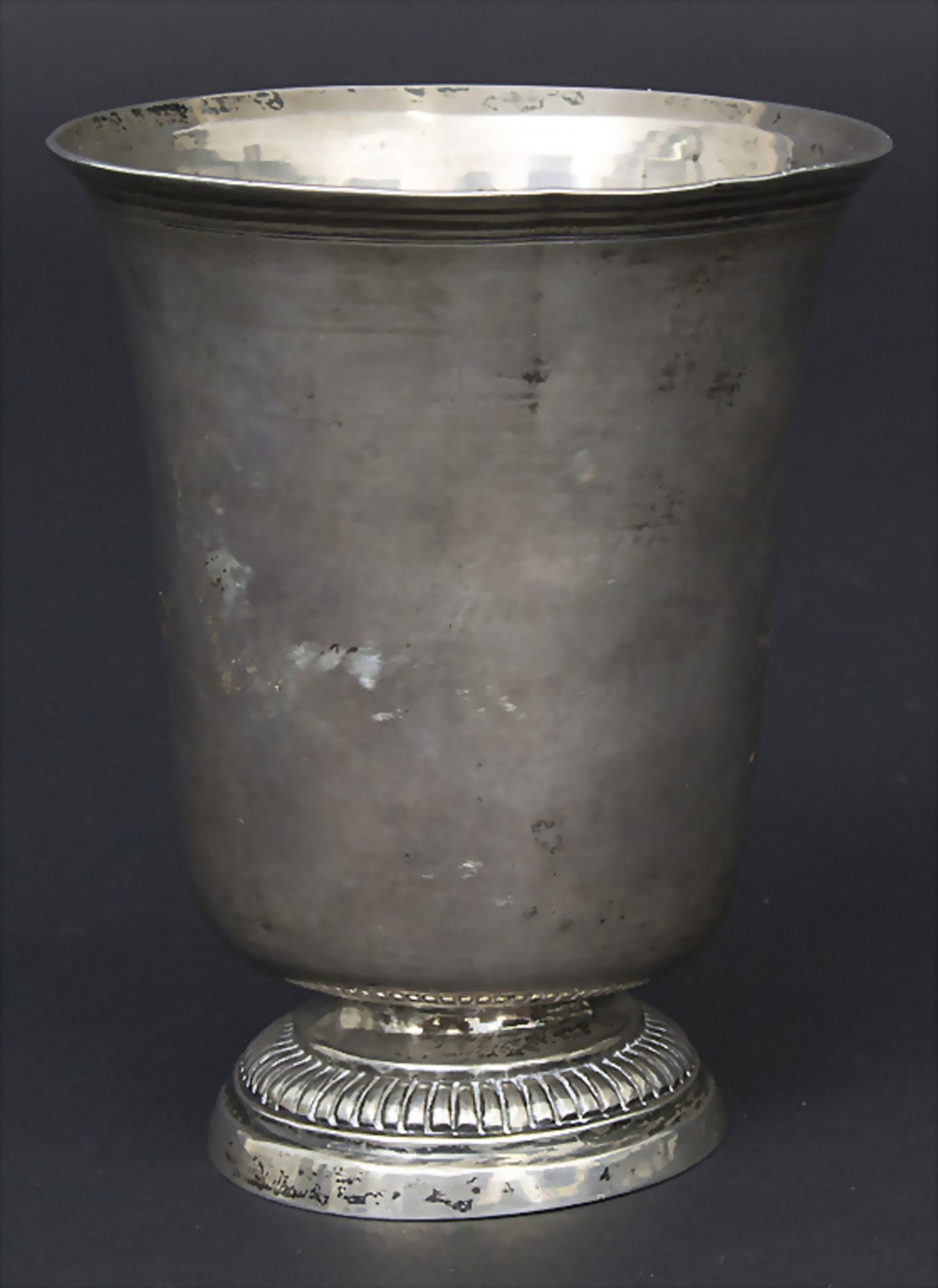 Becher / A silver beaker / goblet, Orléans, 1787