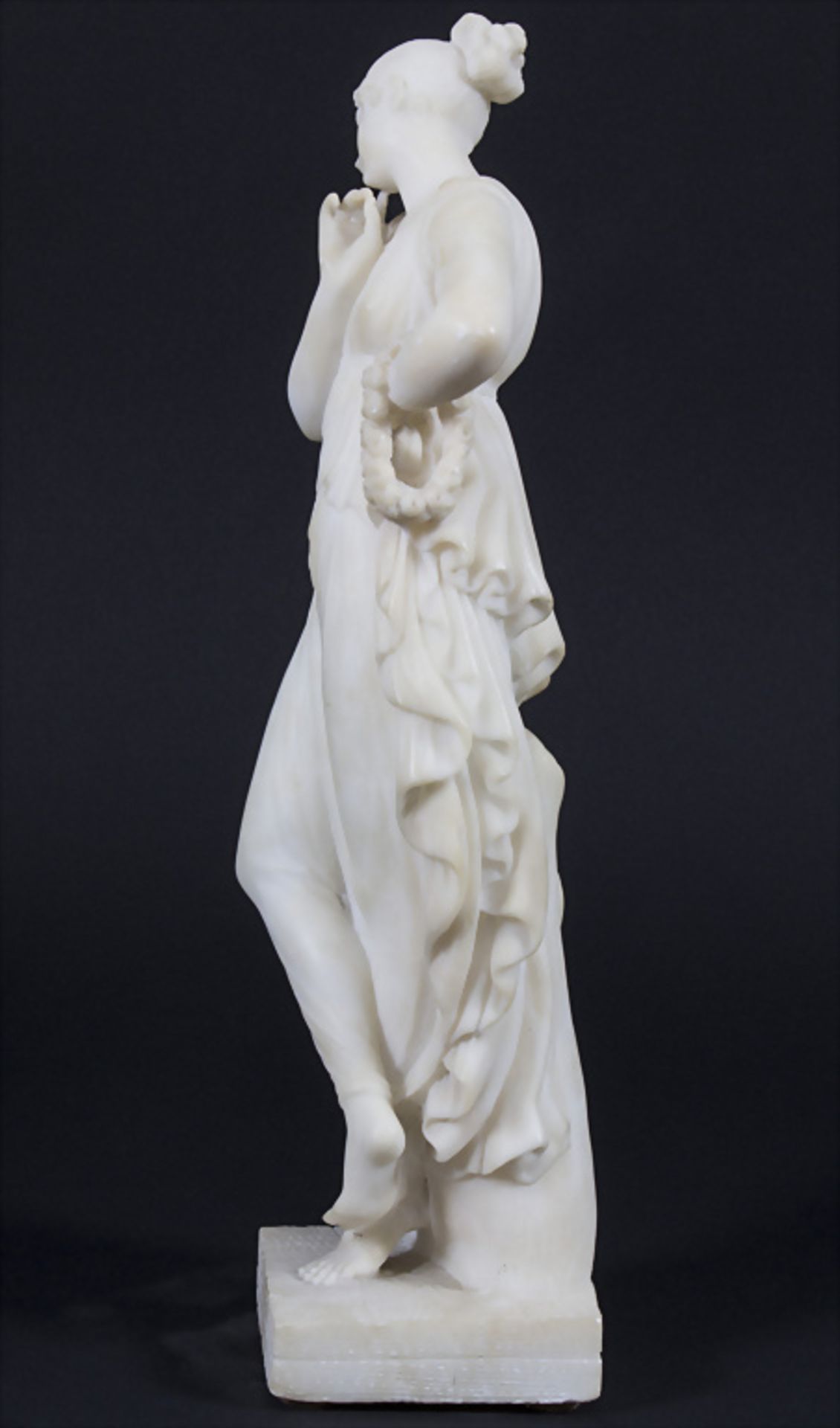 Alabaster Figur / An alabaster sculpture, Italien, um 1900 - Bild 7 aus 11