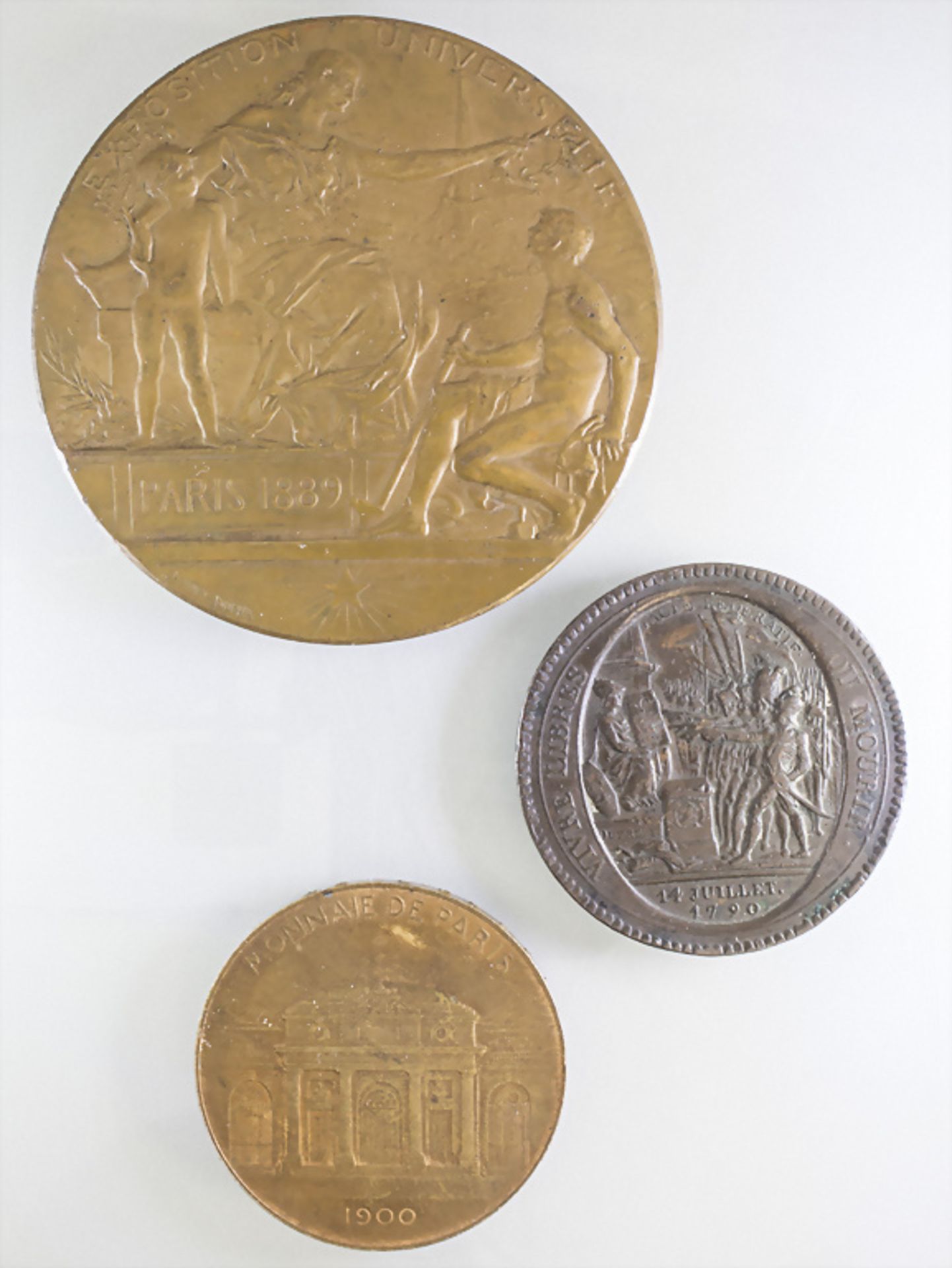 Konvolut 3 Medaillen / A set of 3 medals - Image 2 of 3