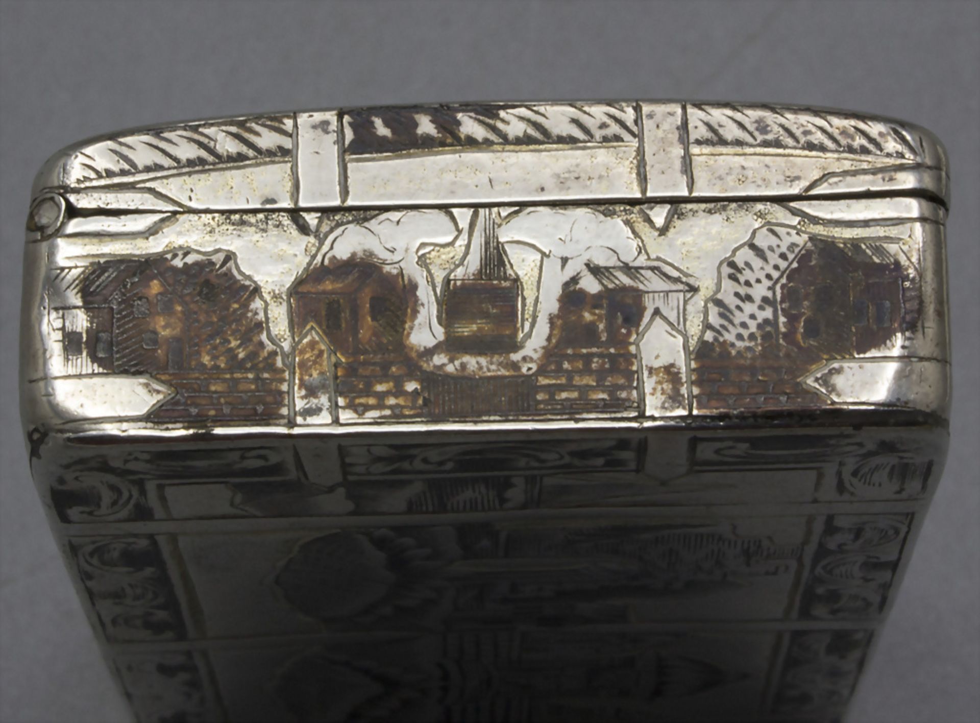 Tabatiere / A silver snuffbox, Moskau/Moscow, 1826 - Bild 8 aus 11