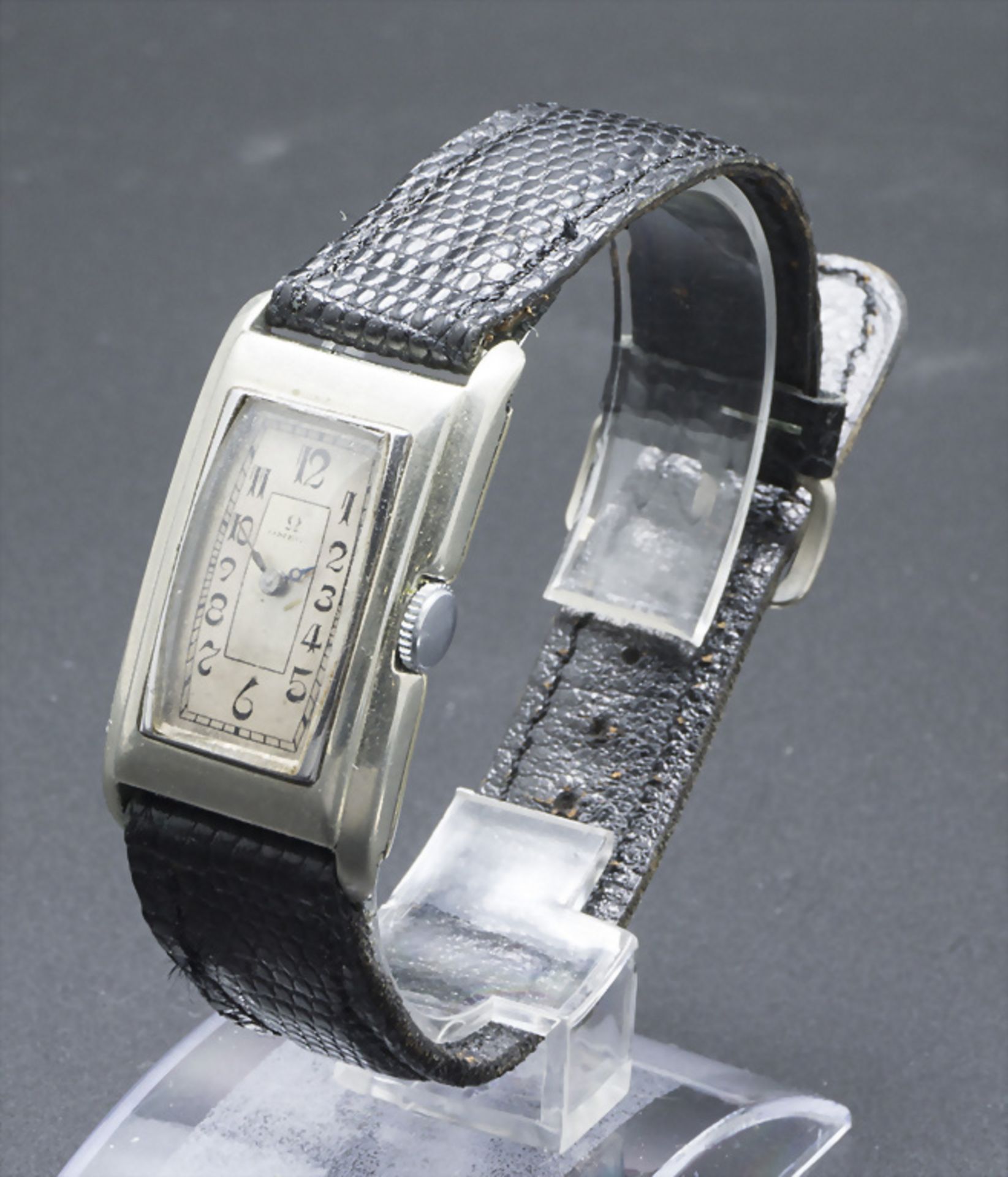 Art Déco Herrenarmbanduhr / An Art Deco men's wristwatch, Omega, Schweiz, um 1930 - Image 2 of 6