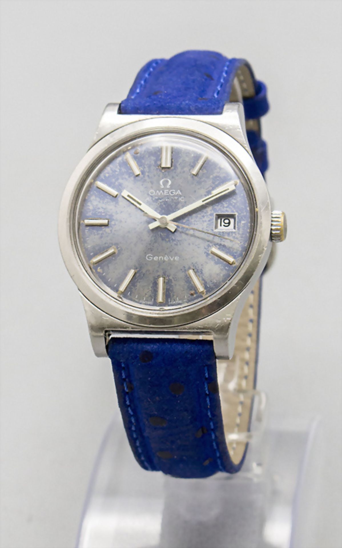 HAU Omega Genève Automatik / A men's wrist watch, Schweiz / Swiss, um 1965 - Bild 2 aus 3