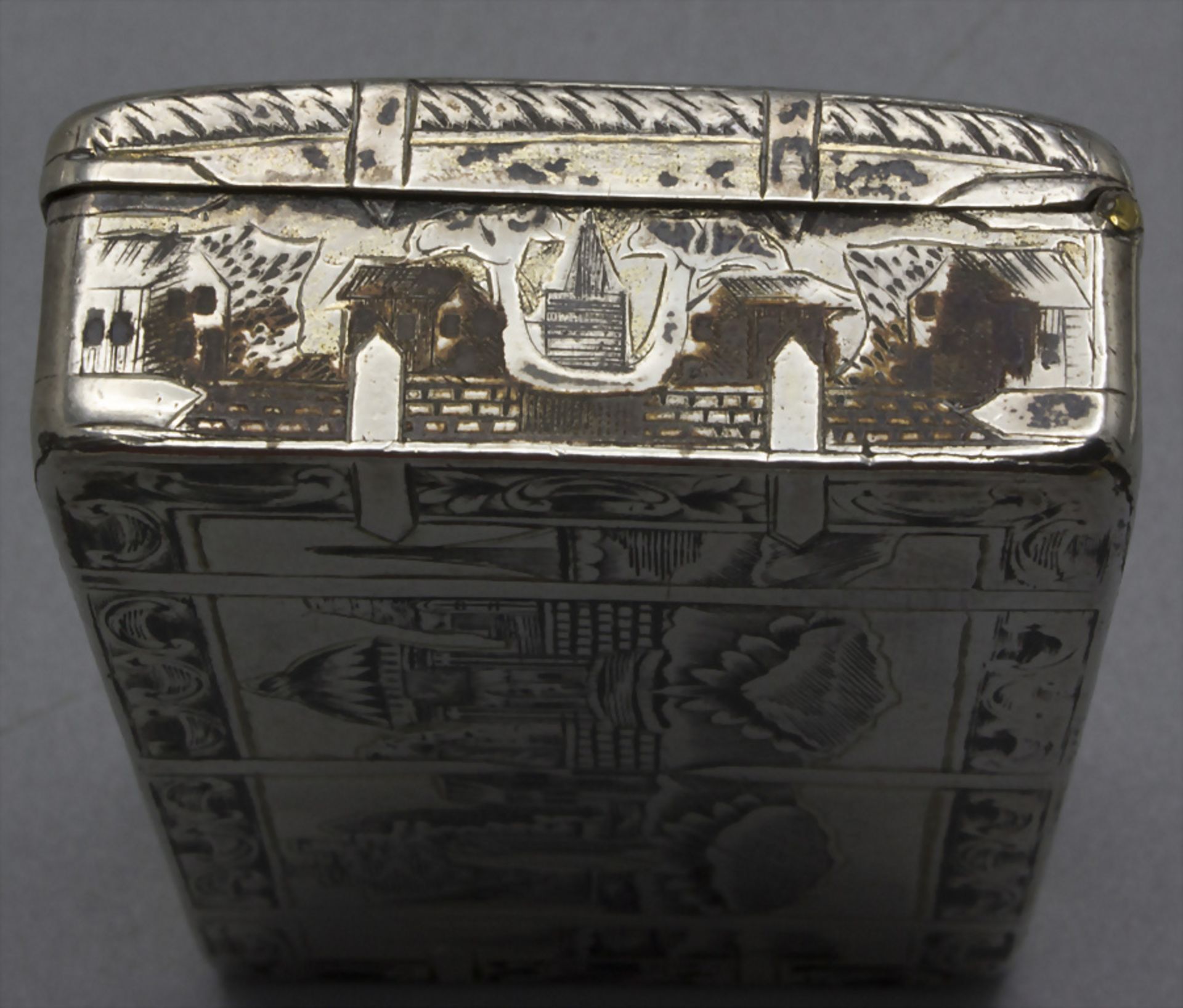 Tabatiere / A silver snuffbox, Moskau/Moscow, 1826 - Bild 9 aus 11