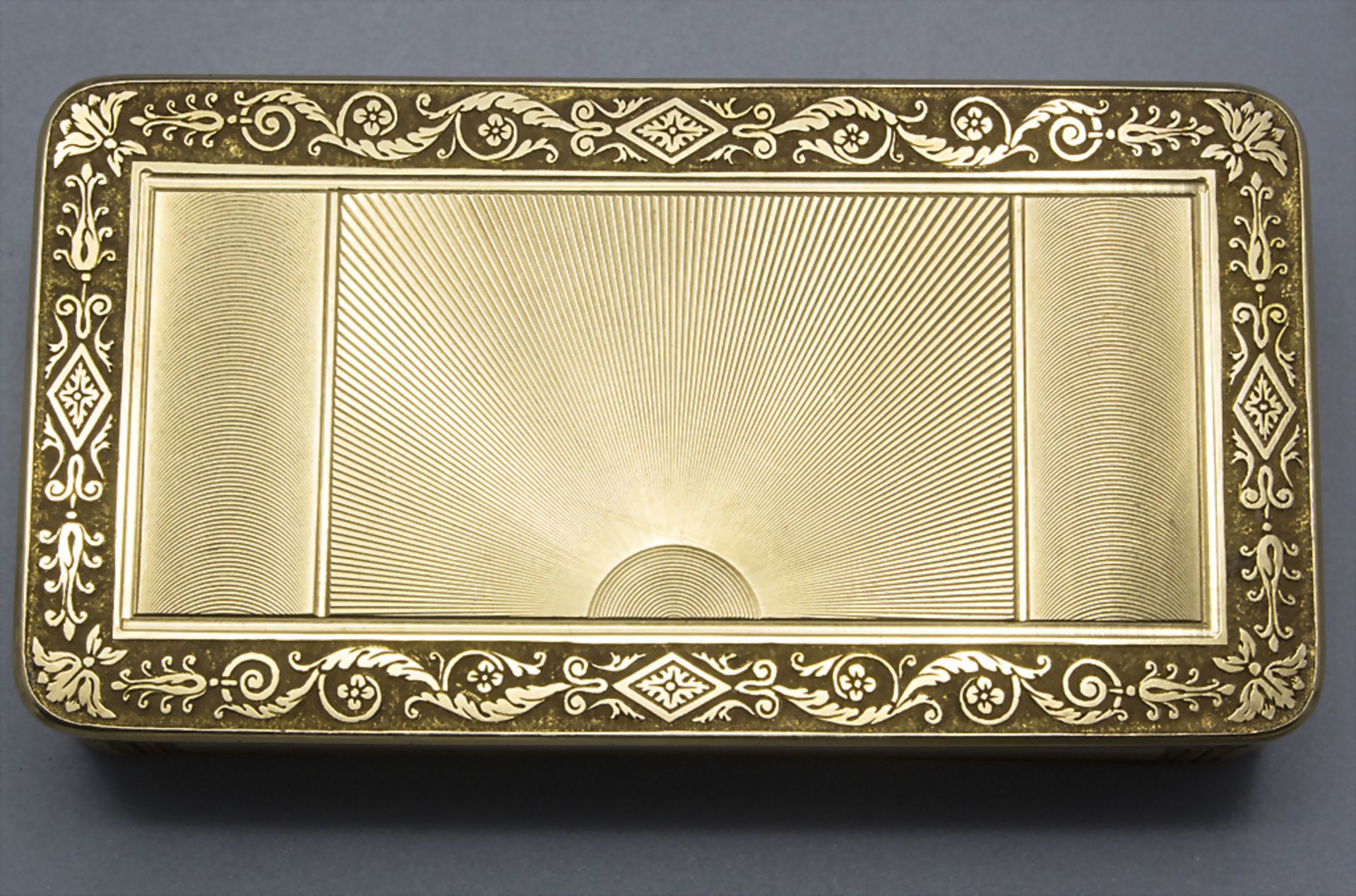 Tabatiere / Schnupftabakdose / An 18k gold snuff box, Genf / Geneve, um 1790 - Bild 5 aus 13