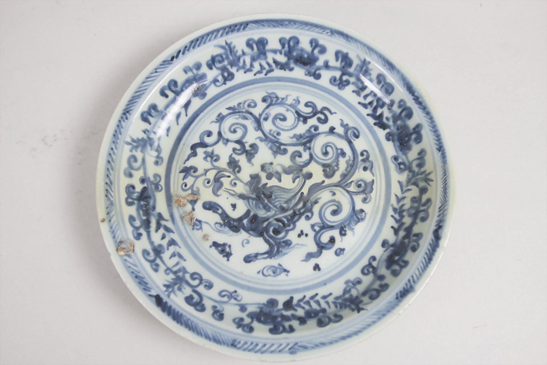 Teller / A plate, China, Ming-Dynastie (1368-1644)