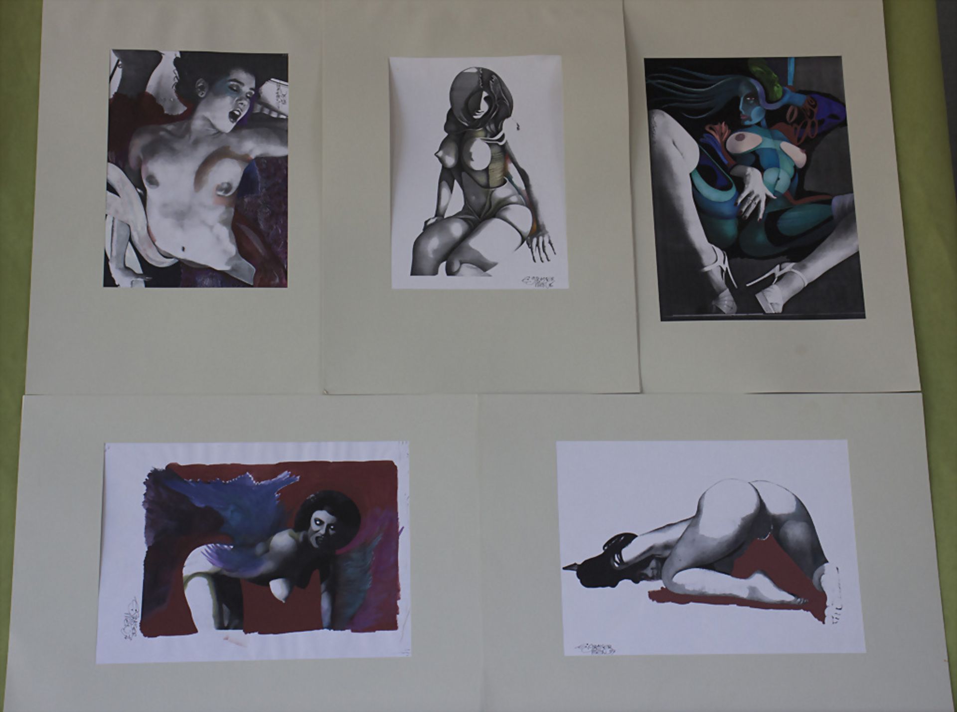 Strasser: Konvolut Erotika / A set of erotic art works