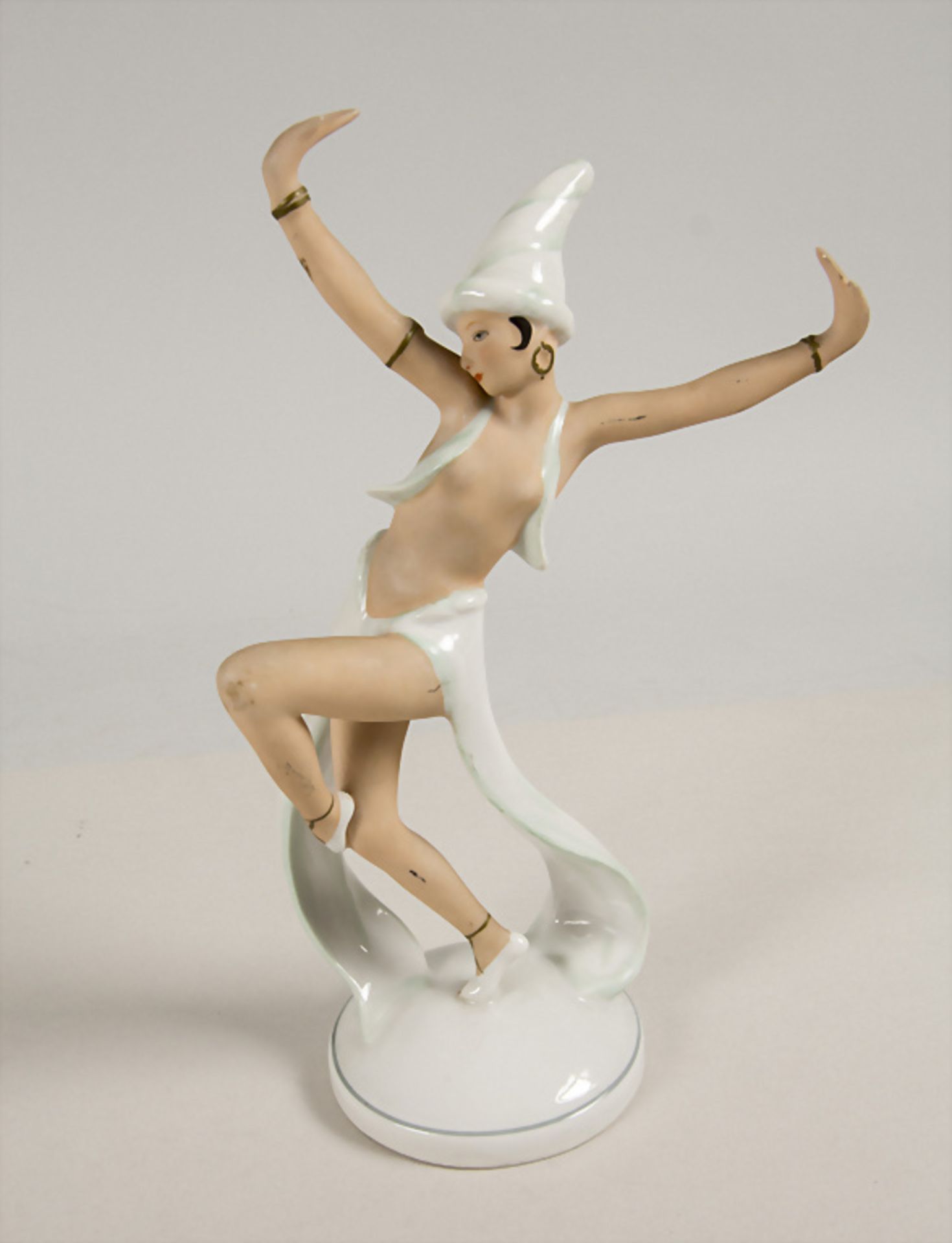 Orientalische Tänzerin / An Oriental dancer, Schaubach Kunst, Wallendorf, um 1940