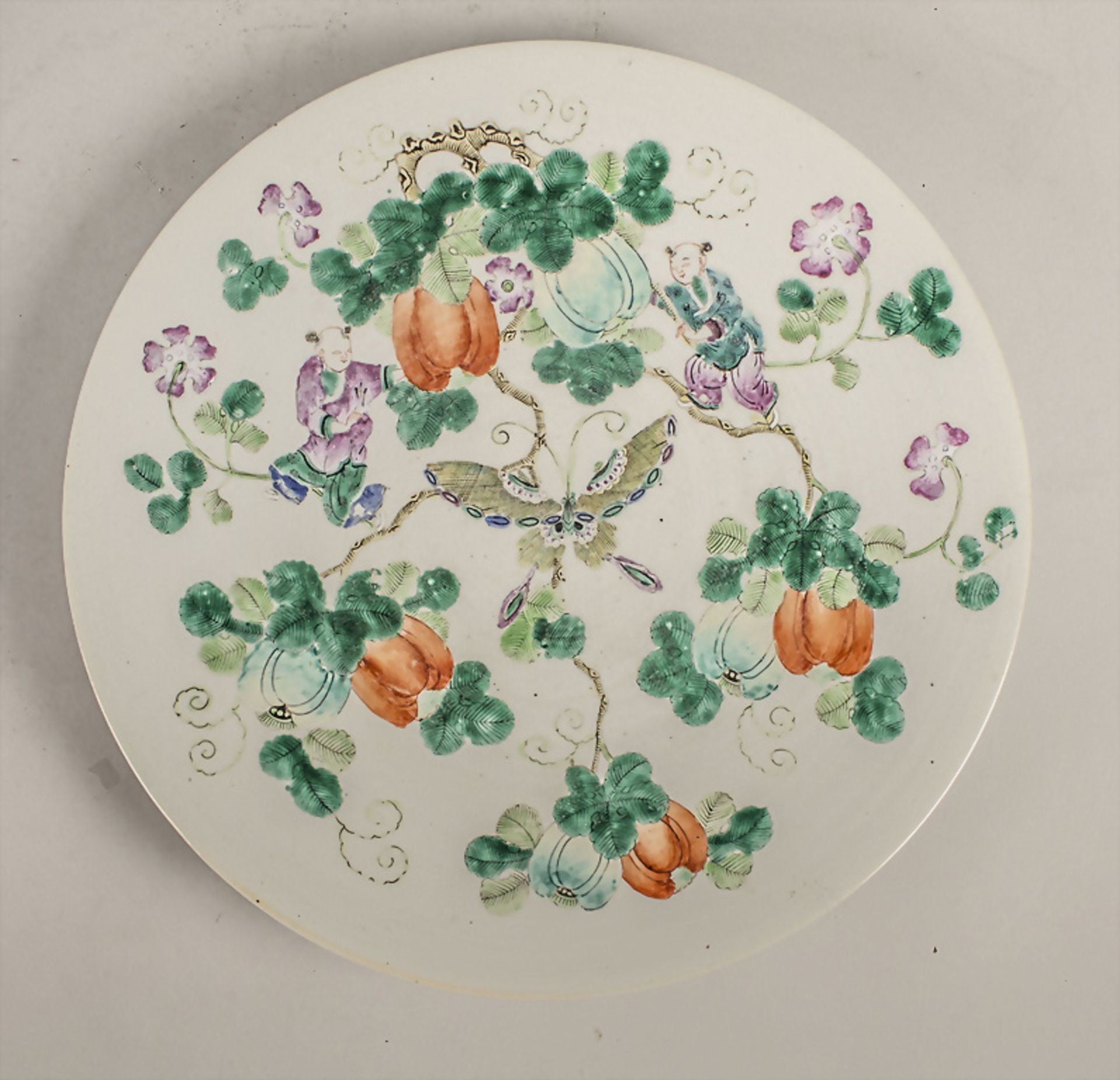Teller / A porcelain plate, China, Qing Dynastie (1644-1911)