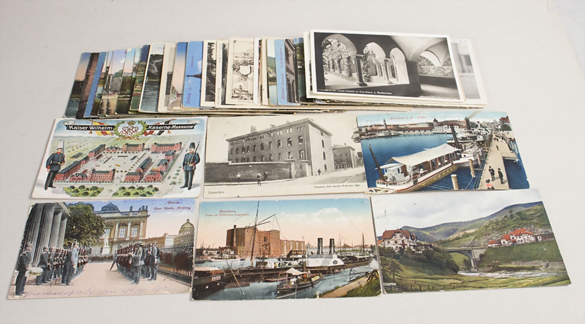 Sammlung deutscher Ansichtskarten / A collection of German postcards