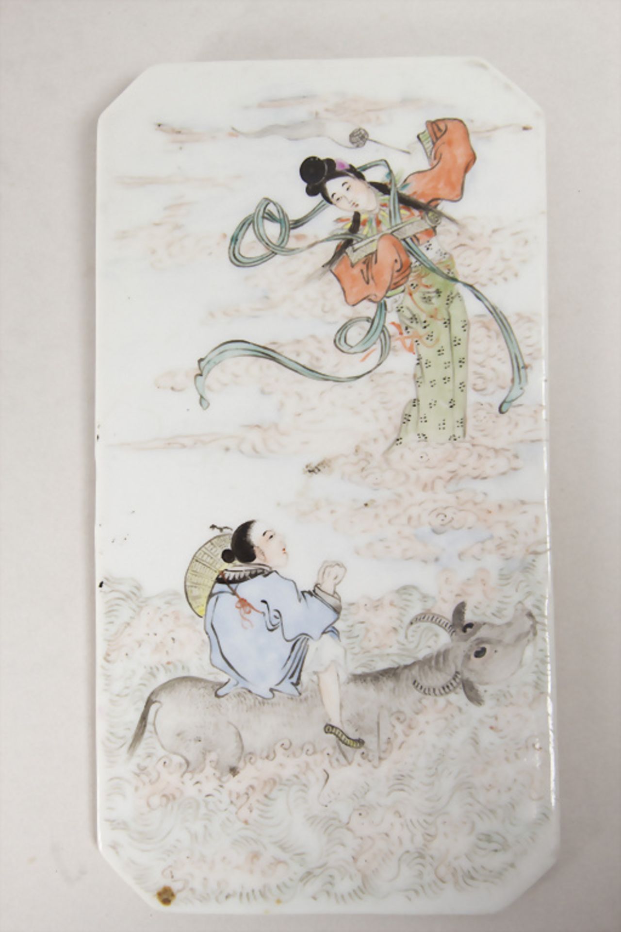 Porzellanplatte / A porcelain plate, Qing Dynastie (1644-1911), 18./19. Jh.