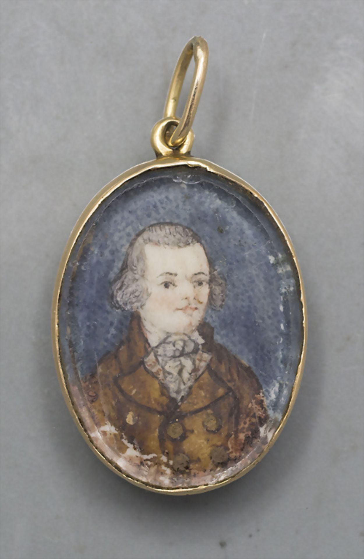 Medaillon 'Kleiner Herr' / A medallion 'little gentleman', um 1840