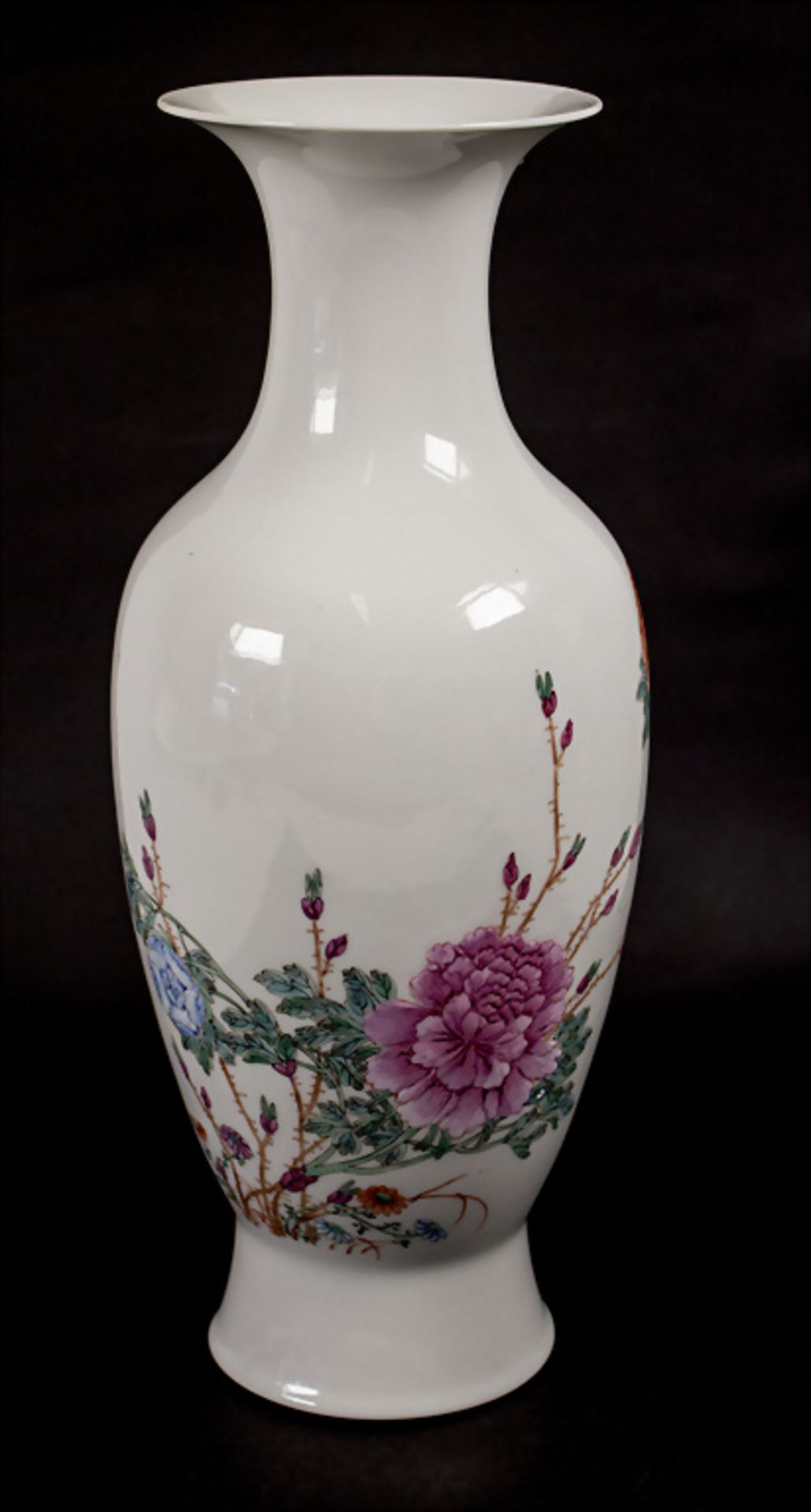 Ziervase / A decorative vase, China, späte Qing Dynastie (1644-1911), wohl um 1900