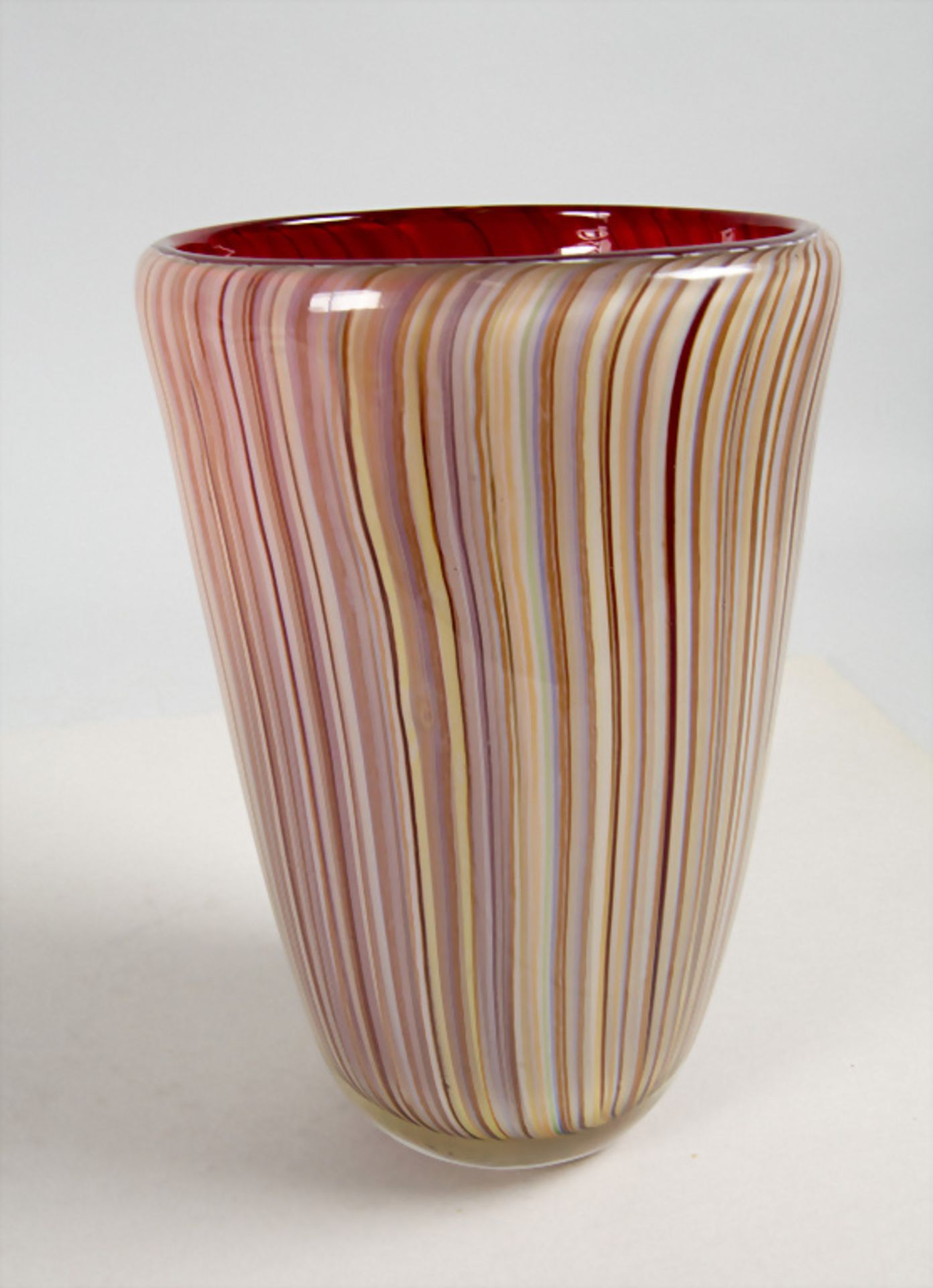 Gino Cenedese, zugeschr./attrib., Vase 'Tessuto' / A vase 'Tessuto', Murano, 1960er Jahre