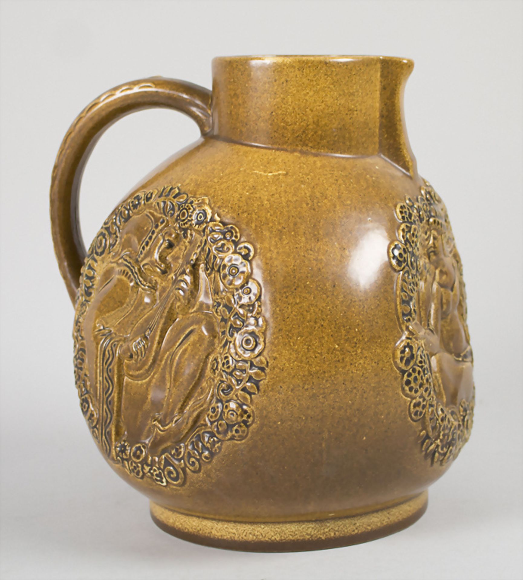 Schenkkrug / A stoneware jug, Westerwald, 2. Hälfte 20. Jh. - Image 4 of 7