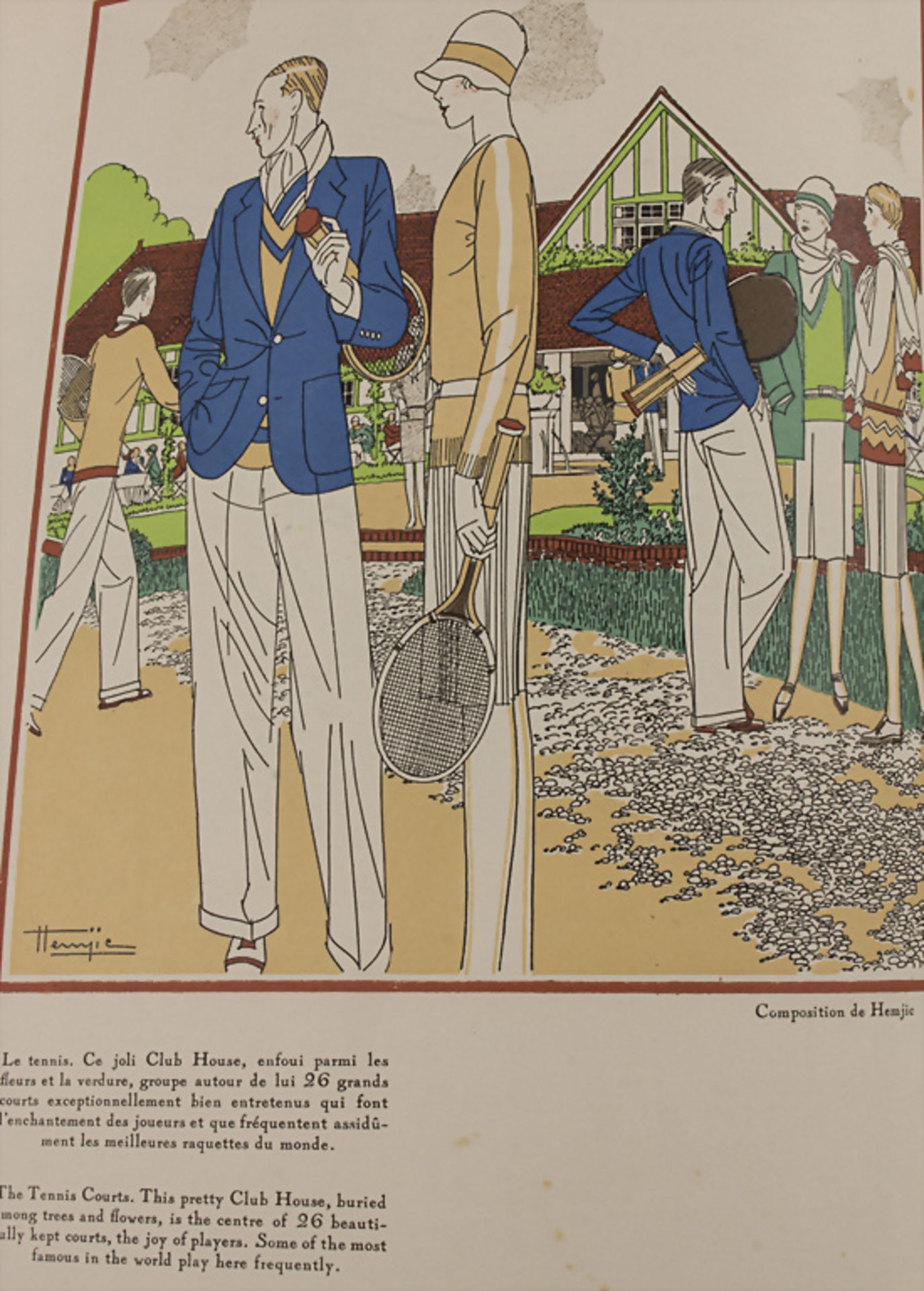 Art Déco Bildband, Le Touquet: 1928 / An illustrated book '1928', Paris, 1928 - Bild 10 aus 13
