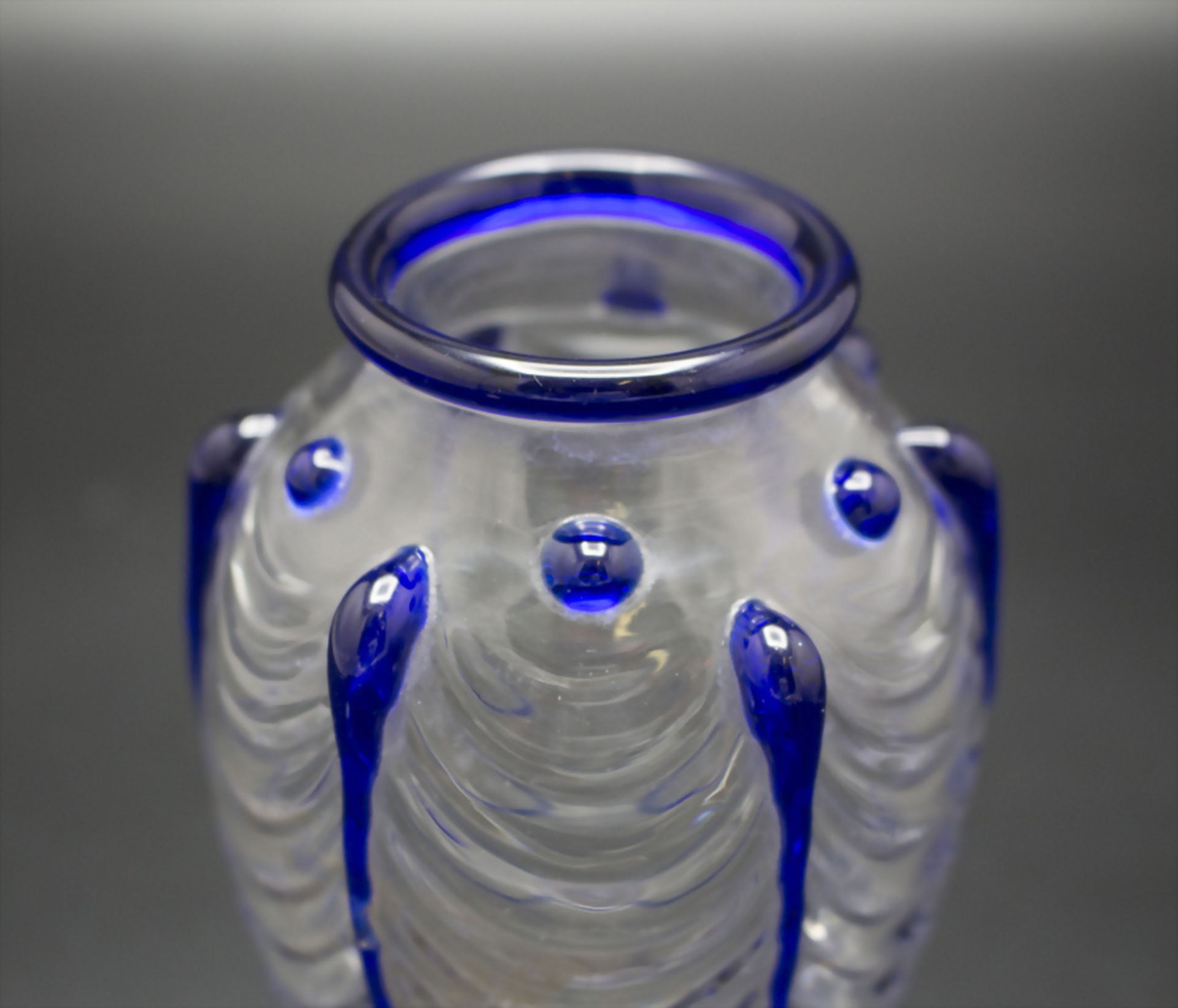 Art Déco Vase, Paul Nicolas, Cristallerie Art Verrier de Saint-Louis, Frankreich, um 1925 - Image 2 of 3