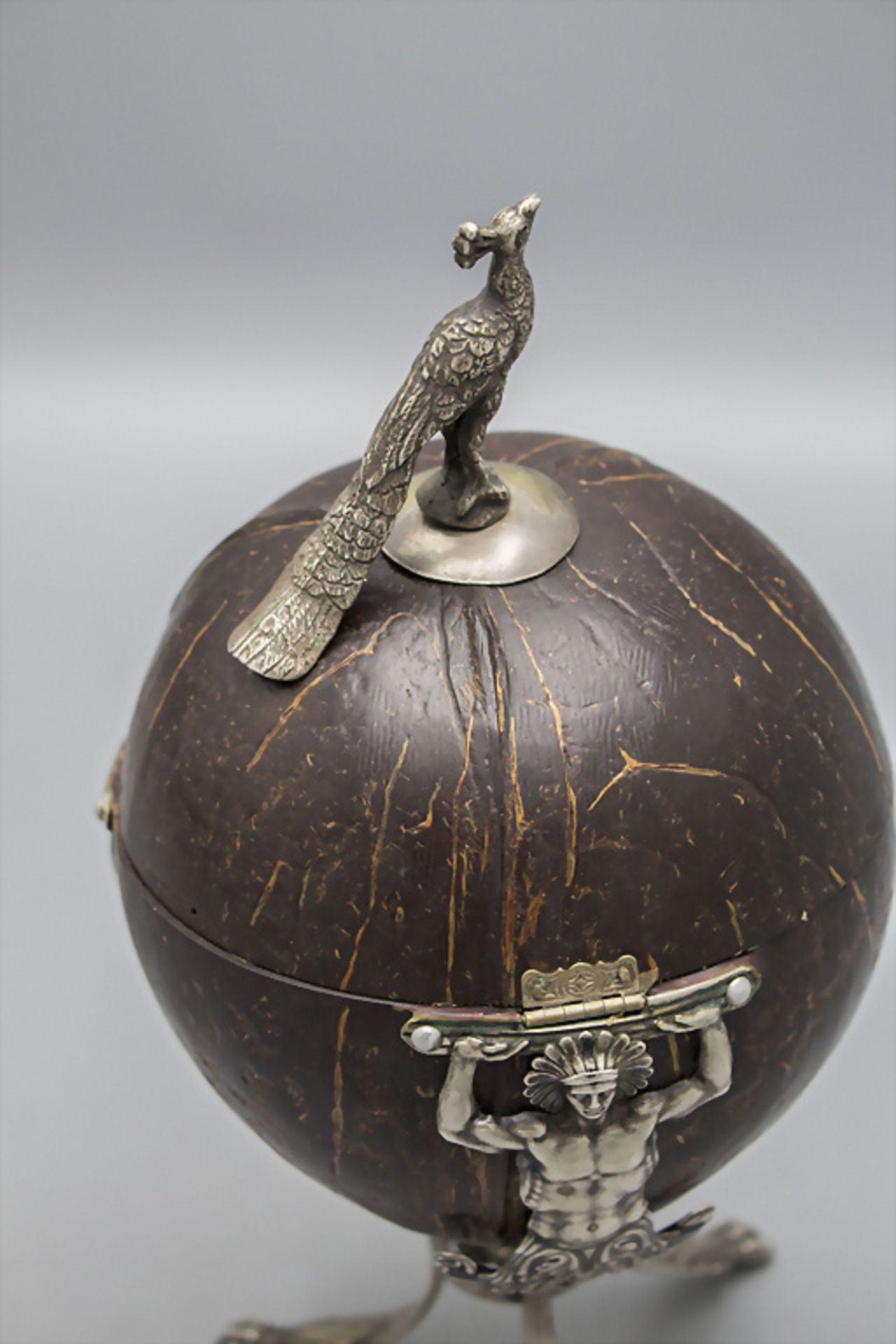 Kokosnuss-Pokal / A coconut cup, Friedrich Proll, Kassel, um 1830 - Image 5 of 15