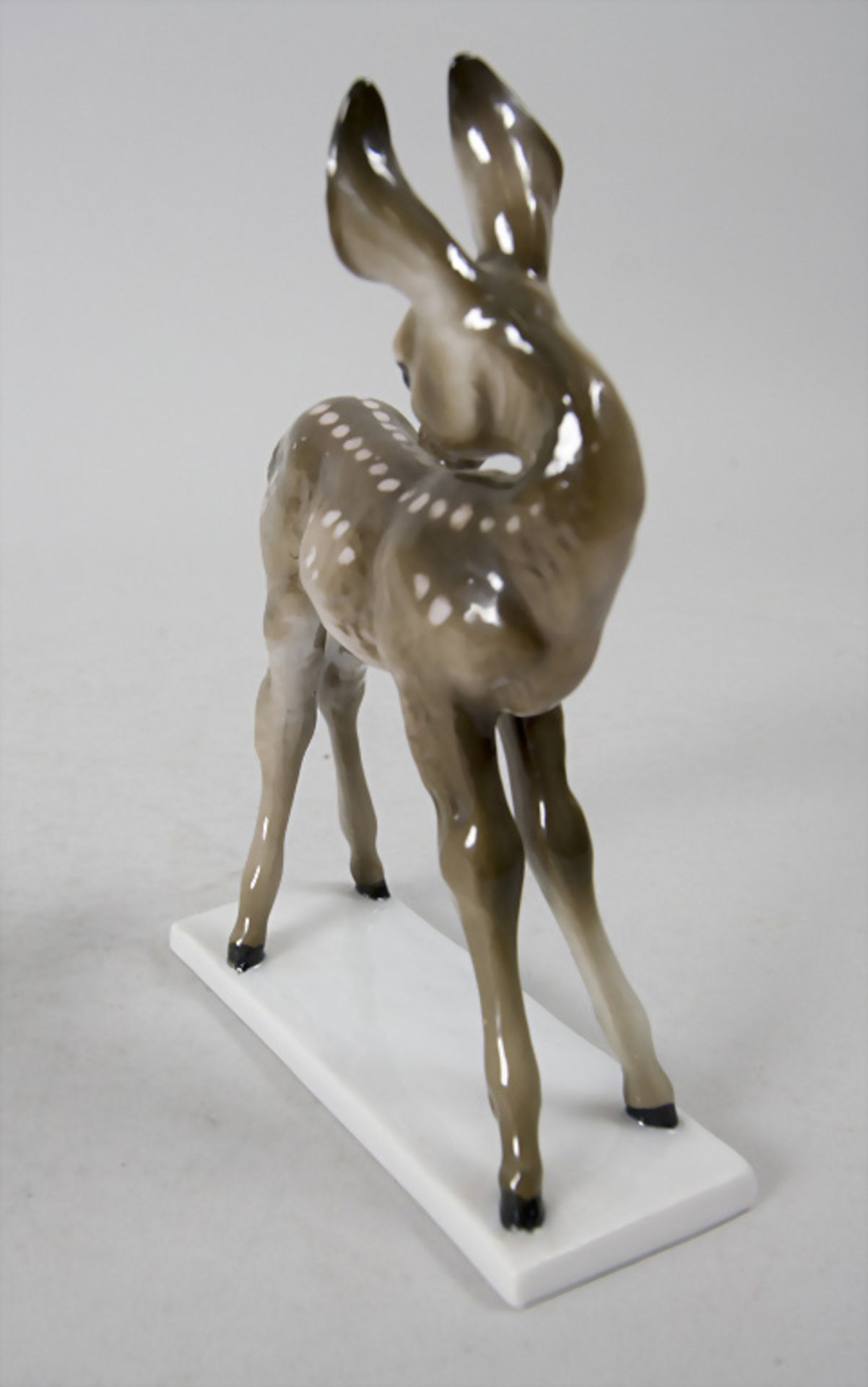 Rehkitz / A fawn, Willi Münch-Khe, Rosenthal, Selb, 1935 - Image 4 of 6