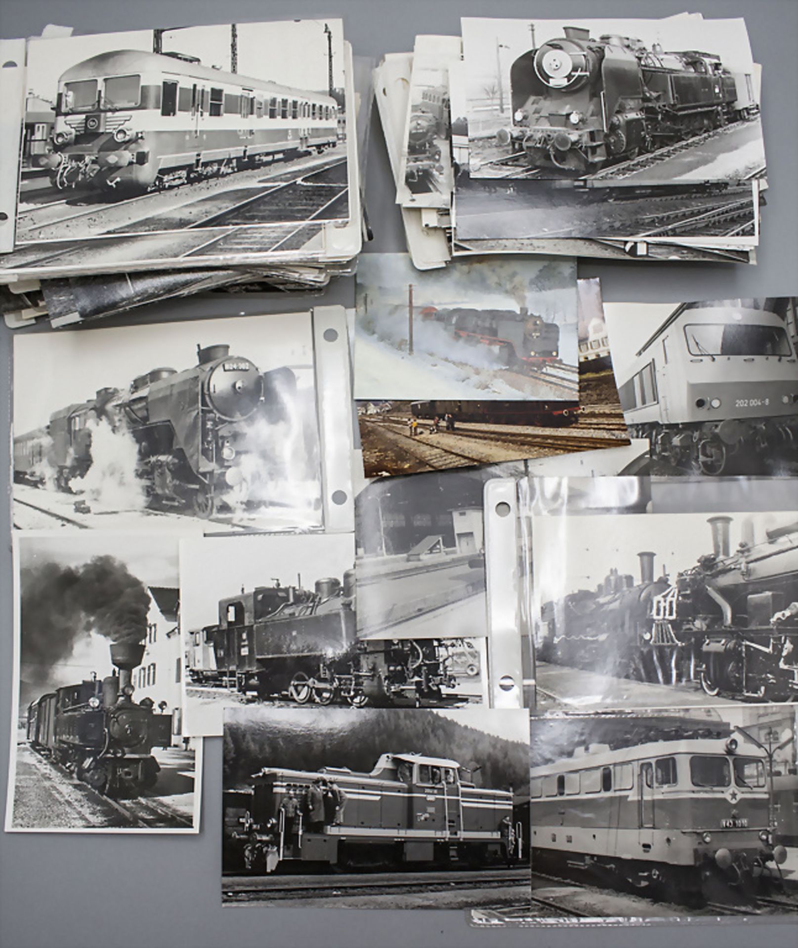 Archivkonvolut zum Thema Eisenbahn, 1960er-1980er