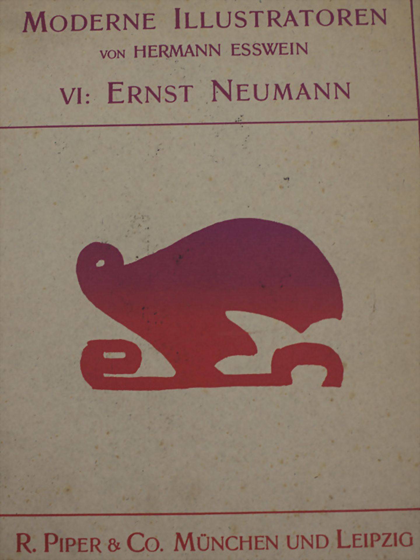 Hermann Esswein: Moderne Illustratoren, 8 Bände, München, o.J. (1904-1906) - Bild 8 aus 12