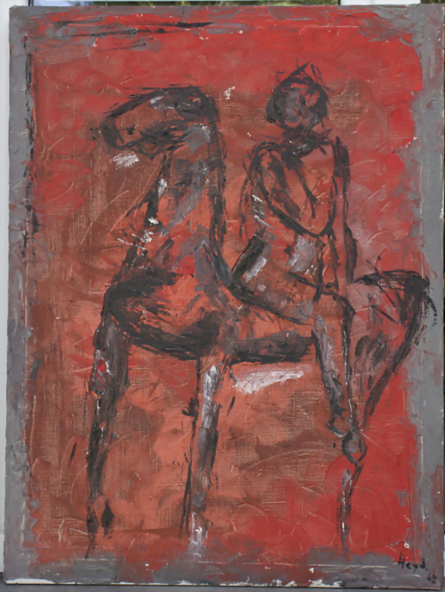 Eberhard Heyd, 'Roter Reiter' / 'Red rider', 1965