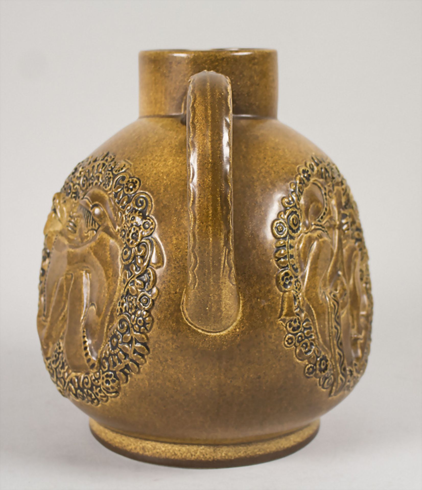 Schenkkrug / A stoneware jug, Westerwald, 2. Hälfte 20. Jh. - Image 5 of 7