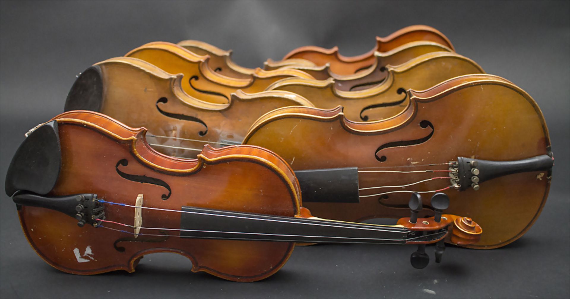 Sammlung von 8 Schülergeigen / 8 violins - Image 2 of 9