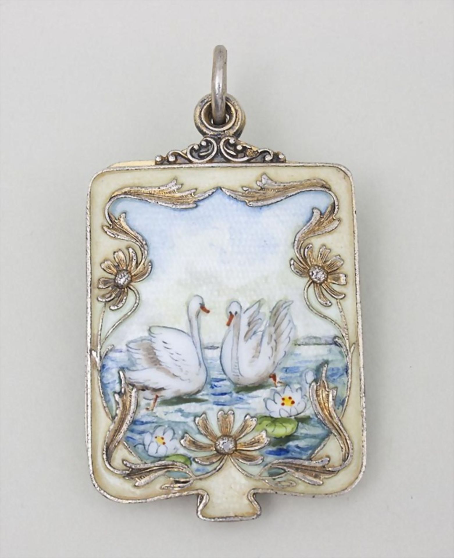 Jugendstil Anhänger/ Pendant, um 1900 - Image 2 of 3