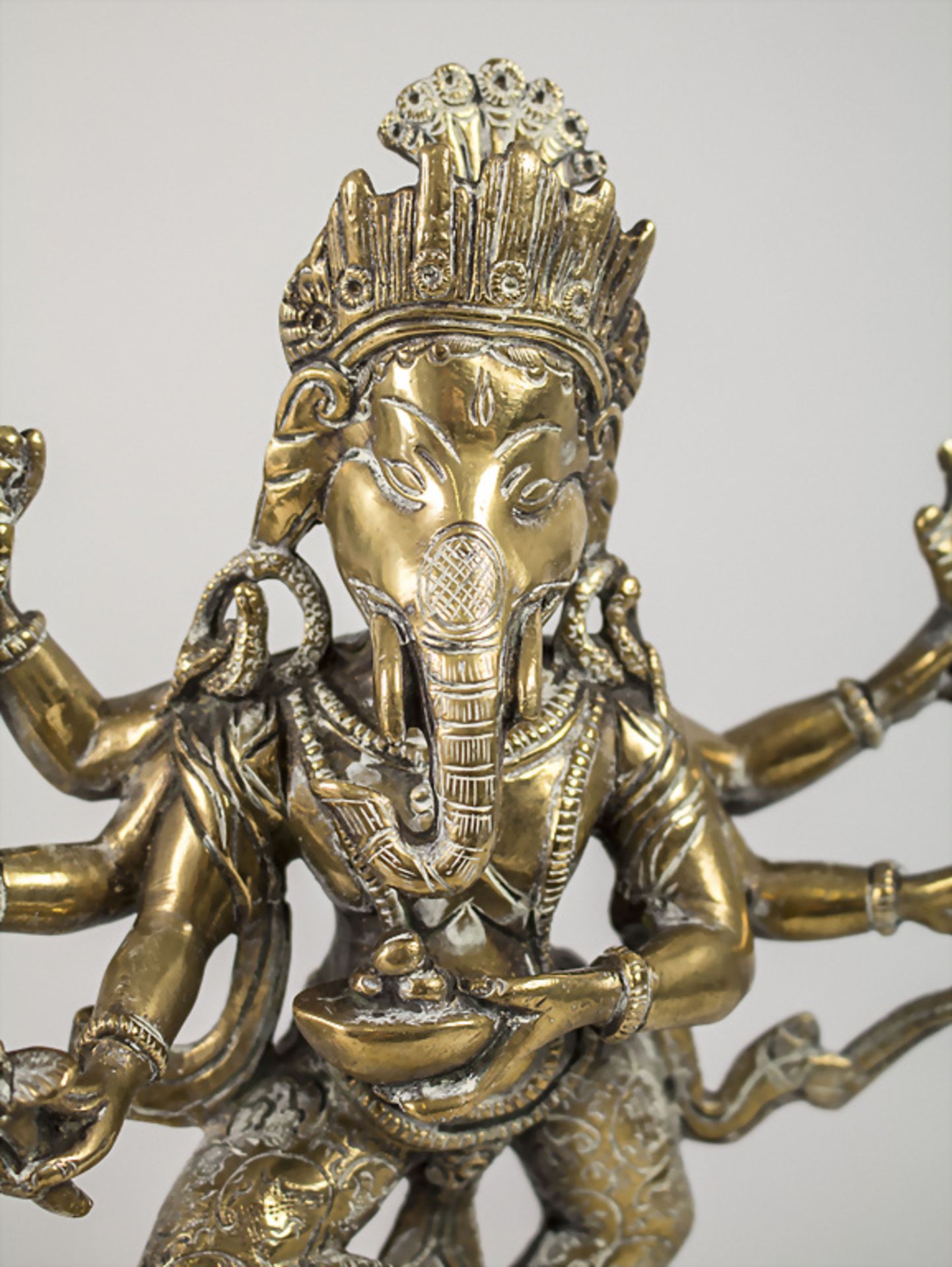 Ganesha auf Ratte, Indien, 18./19. Jh. - Image 6 of 6