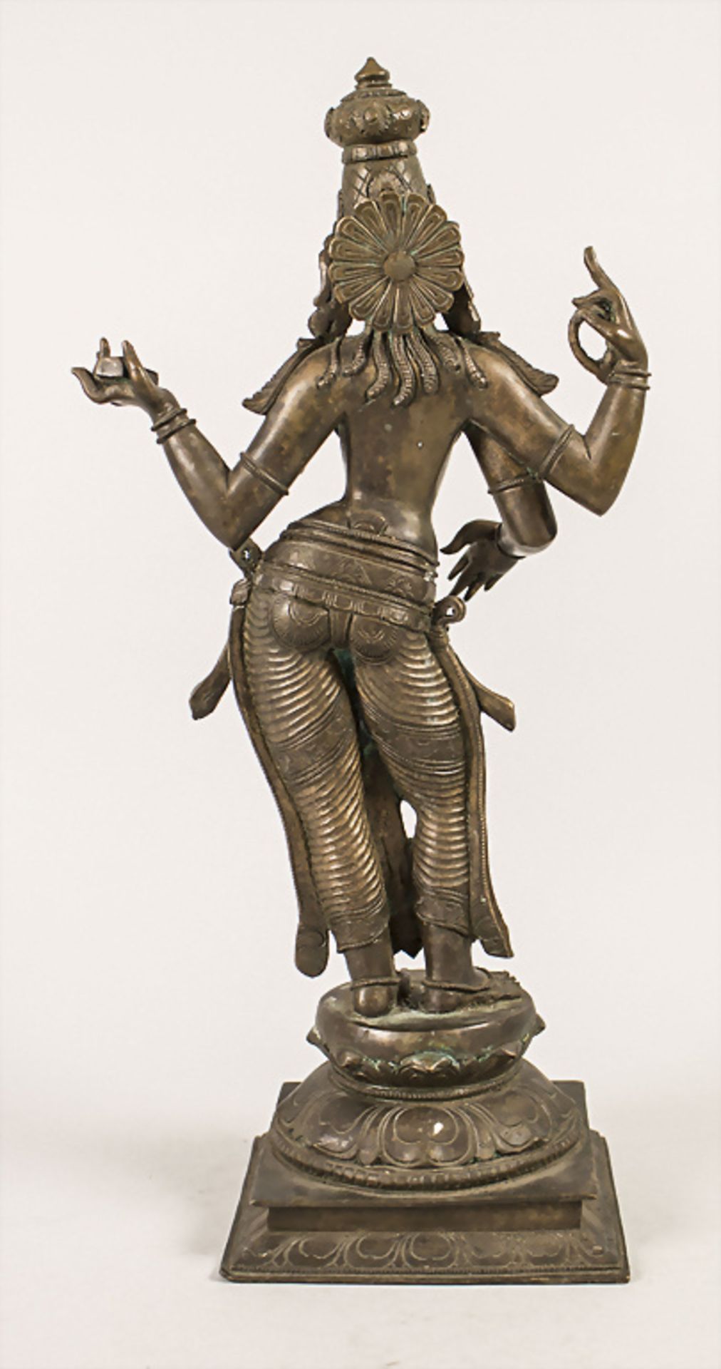 Vierarmige-Avalokiteshvara, Ostindien, 18./19. Jh. - Image 3 of 5