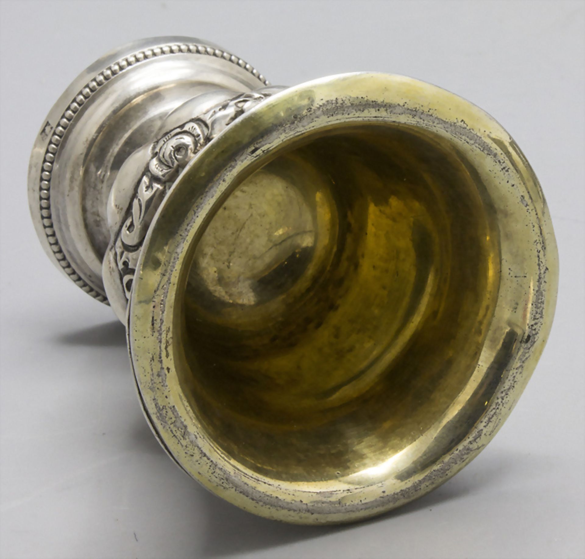 6 Kiddush Becher / 6 silver beaker, Neapel / Napoli / Naples, nach 1834 - Image 3 of 5