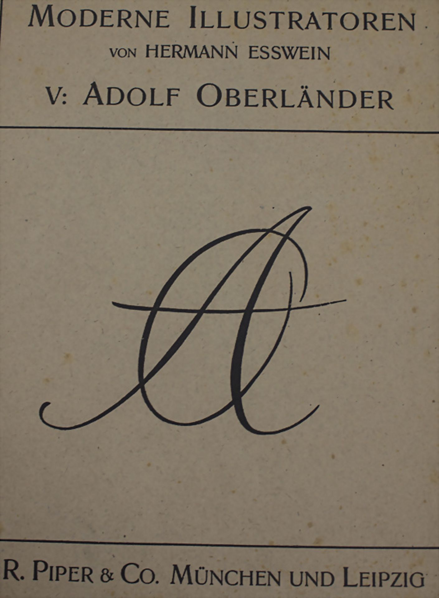 Hermann Esswein: Moderne Illustratoren, 8 Bände, München, o.J. (1904-1906) - Bild 7 aus 12