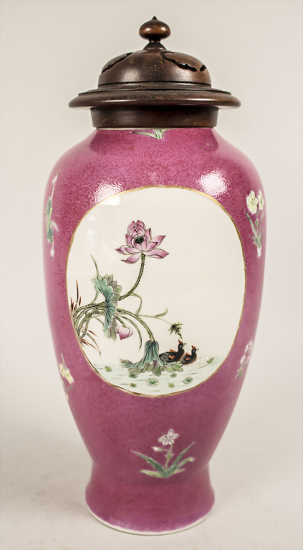 Ziervase / A decorative vase, China, Qing Dynastie (1644-1911) - Bild 5 aus 7