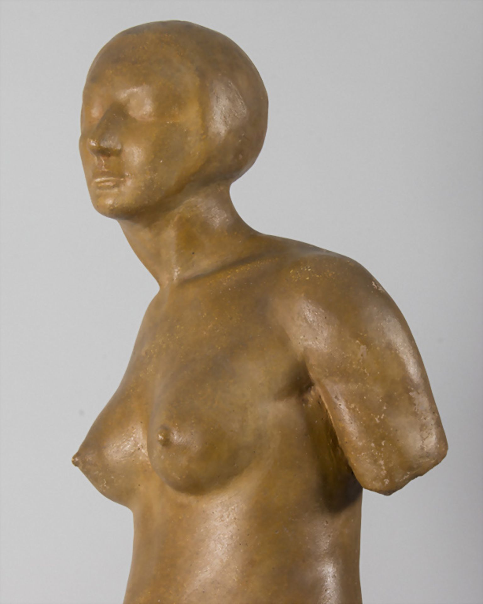 Georges WASTERLAIN (1889-1963), Art Déco Skulptur 'Weiblicher Torso' / A sculpture of a female ... - Bild 3 aus 7