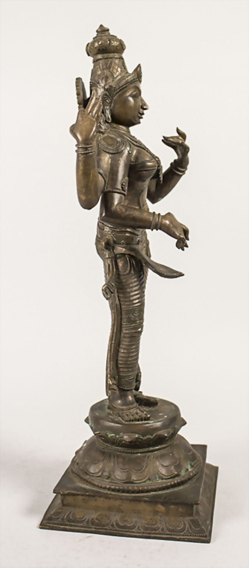 Vierarmige-Avalokiteshvara, Ostindien, 18./19. Jh. - Image 2 of 5