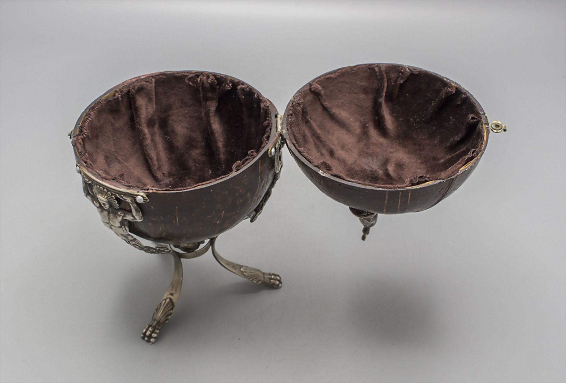 Kokosnuss-Pokal / A coconut cup, Friedrich Proll, Kassel, um 1830 - Image 10 of 15
