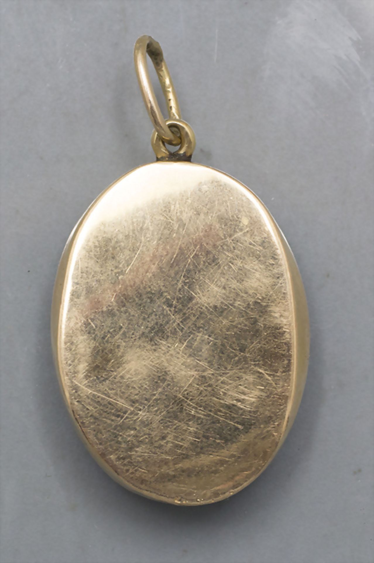 Medaillon 'Kleiner Herr' / A medallion 'little gentleman', um 1840 - Bild 2 aus 2