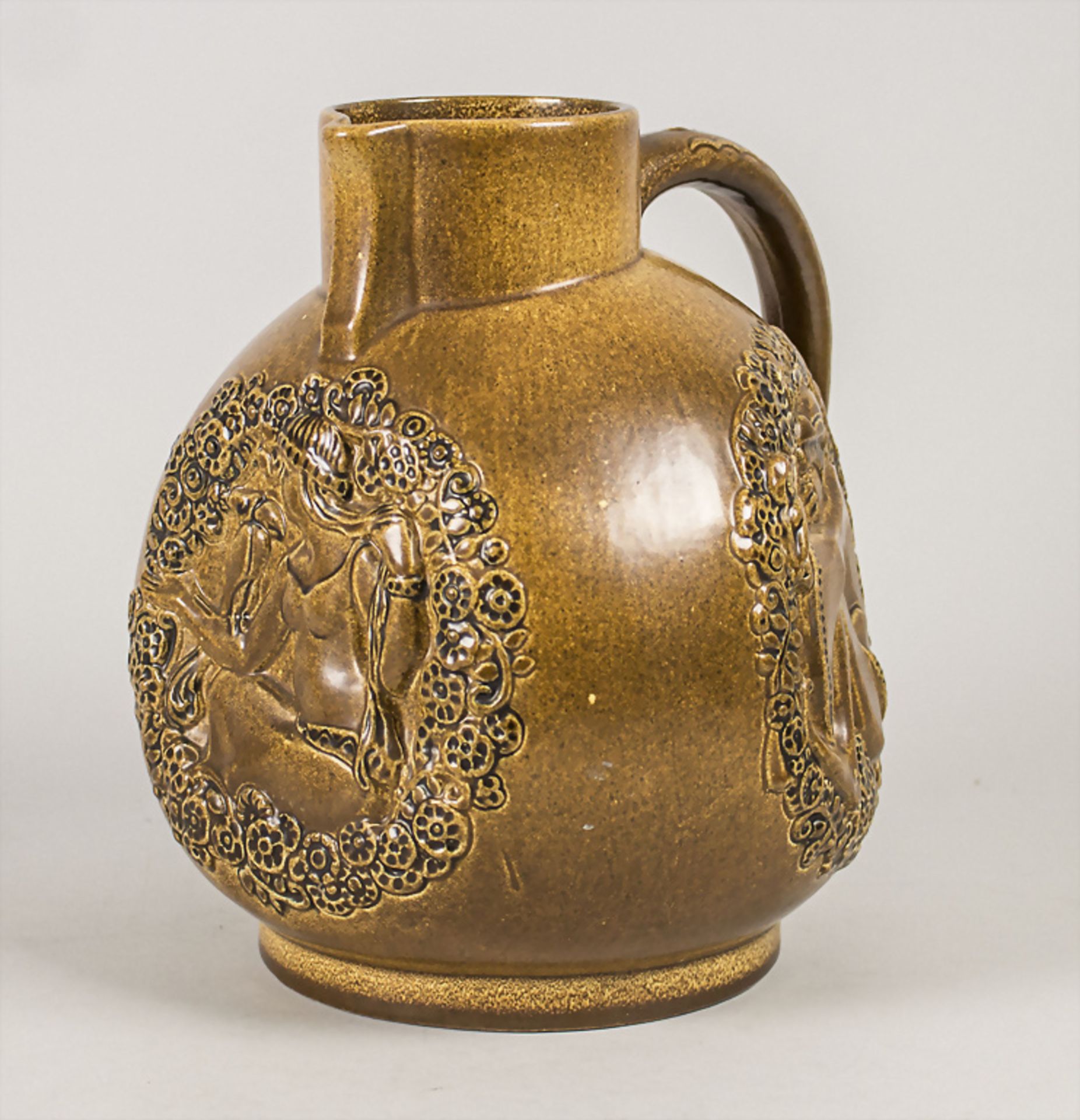 Schenkkrug / A stoneware jug, Westerwald, 2. Hälfte 20. Jh. - Image 2 of 7