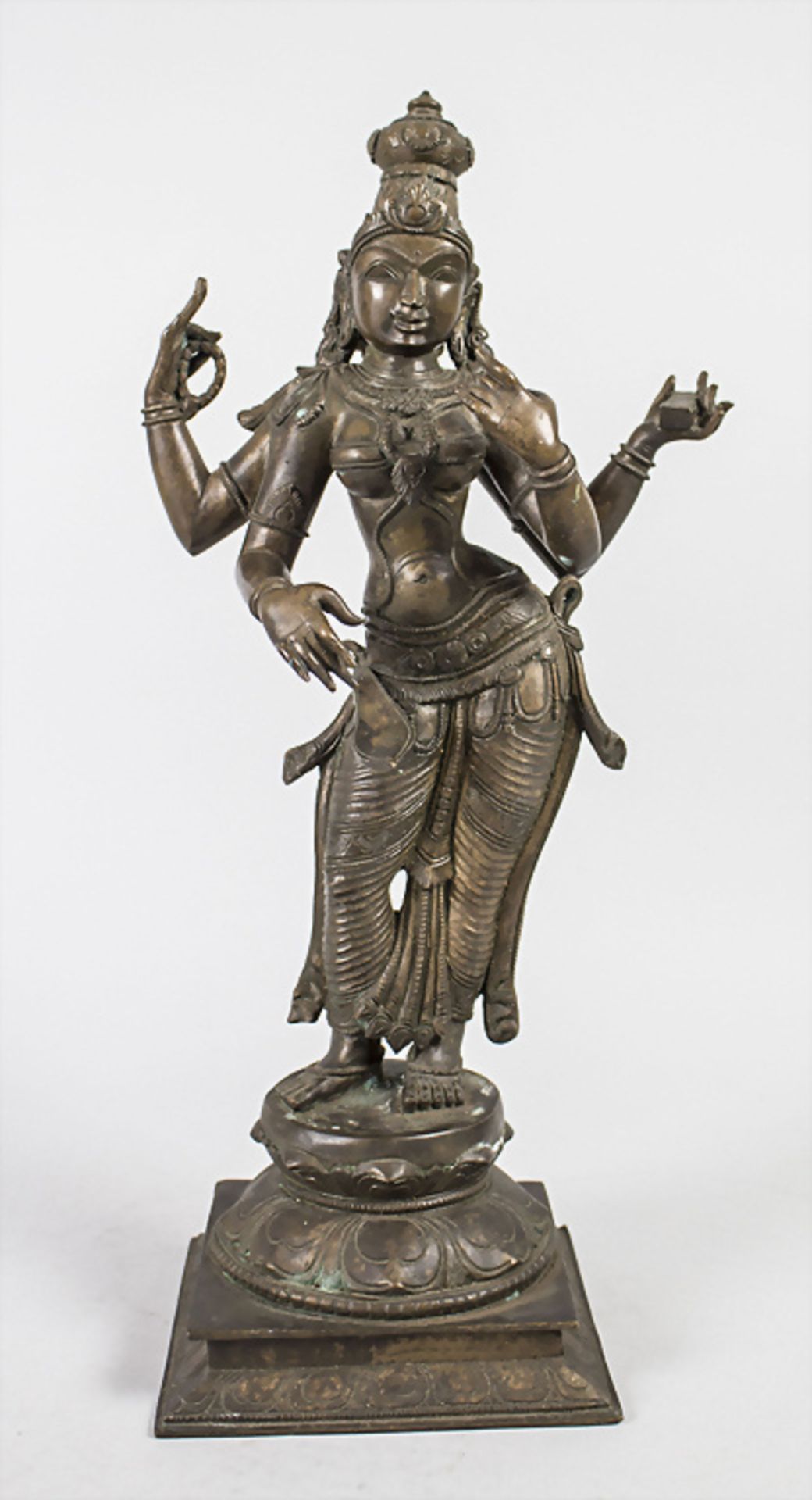 Vierarmige-Avalokiteshvara, Ostindien, 18./19. Jh.