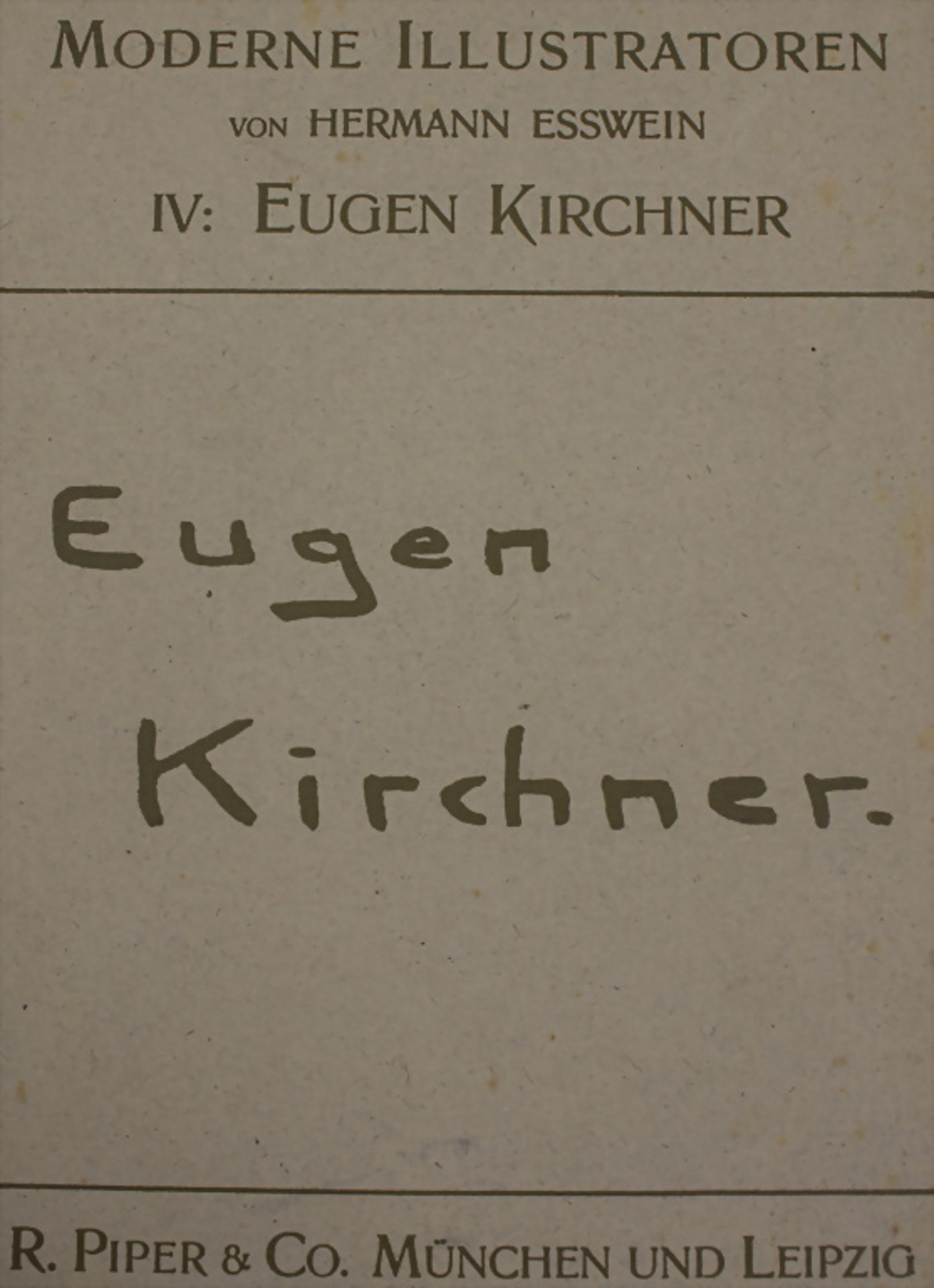 Hermann Esswein: Moderne Illustratoren, 8 Bände, München, o.J. (1904-1906) - Bild 6 aus 12