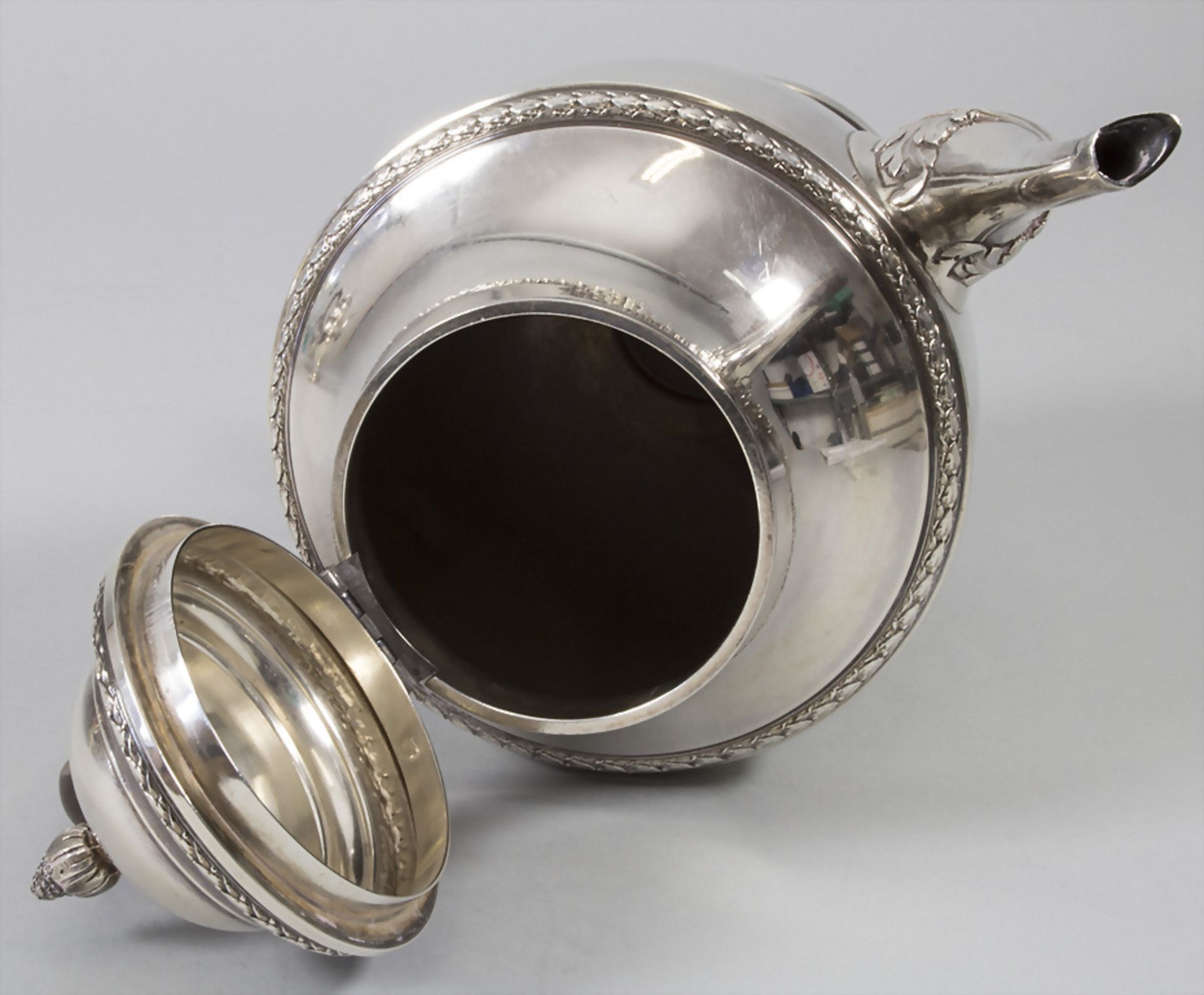 Tee- und Kaffeekern / An Art Déco silver tea and coffee set, Longnet & Bardiès, Paris, 1887-1927 - Image 20 of 29